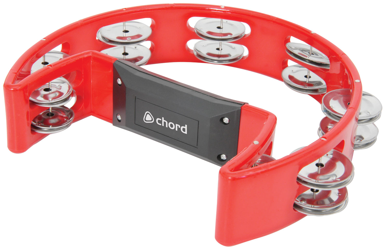 Chord Tambourine-Single D Red