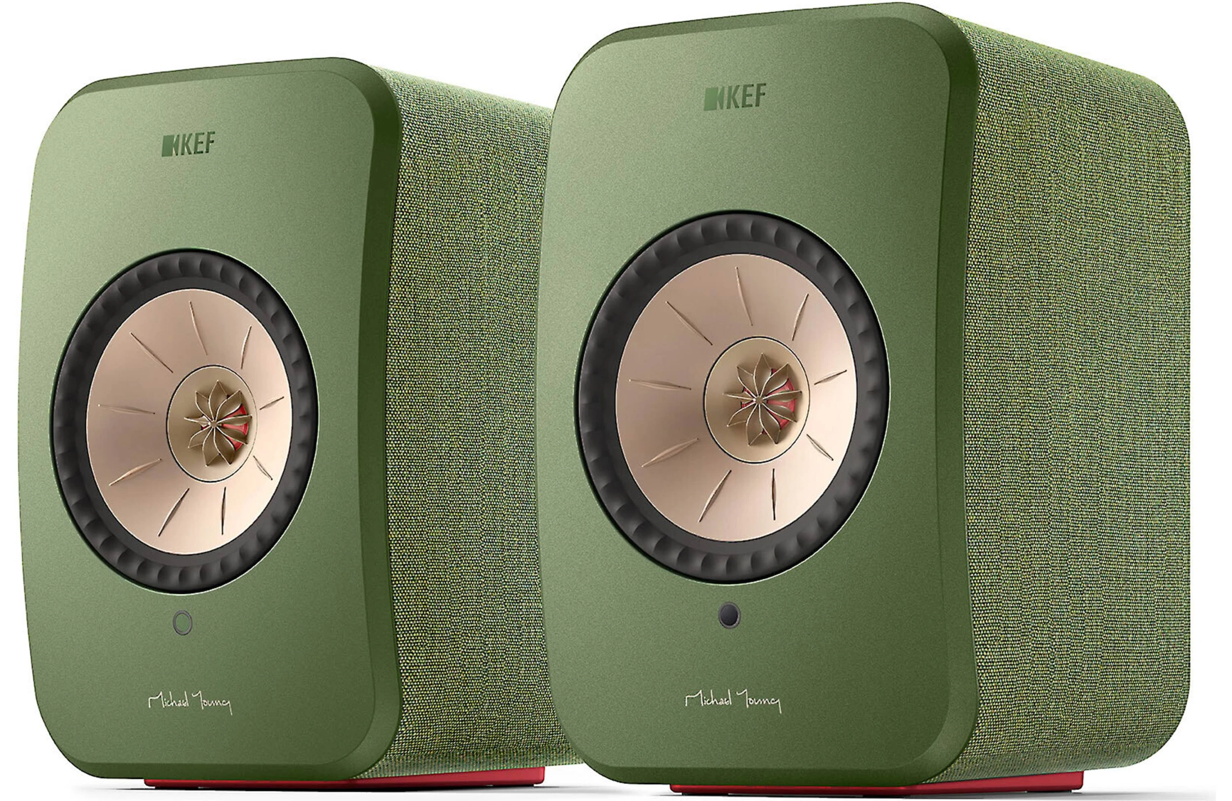 KEF LSX II Olive Green Bežični zvučnici