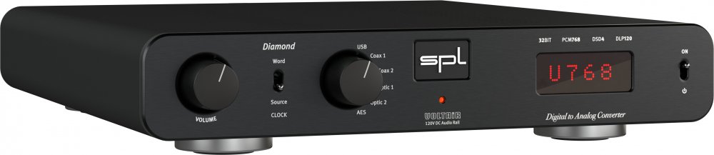 SPL Diamond  Black Dac-Pretpojačalo