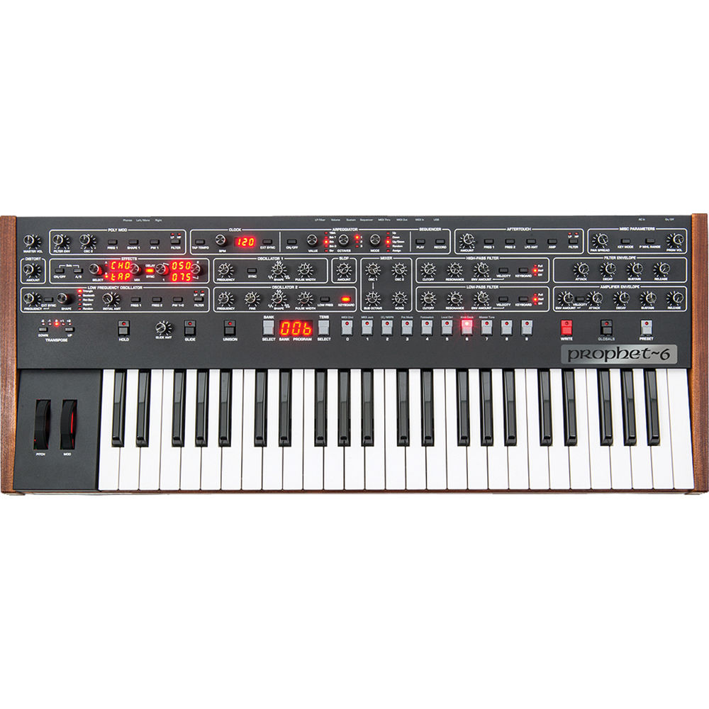 Sequential Prophet-6 Keyboard