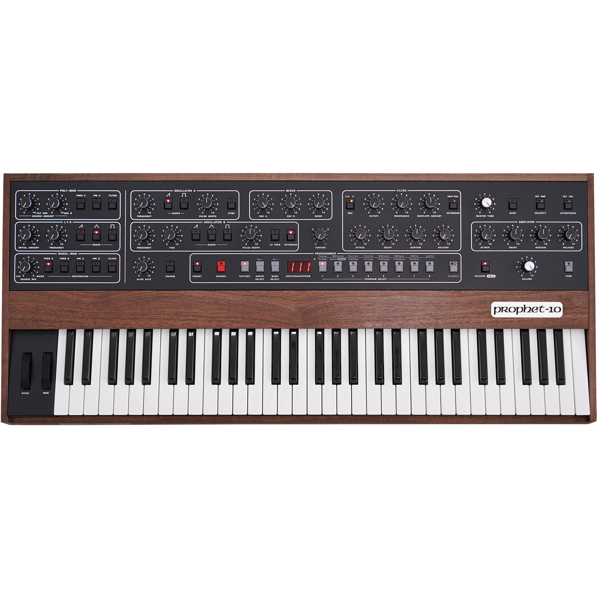 Sequential Prophet-10 Keyboard