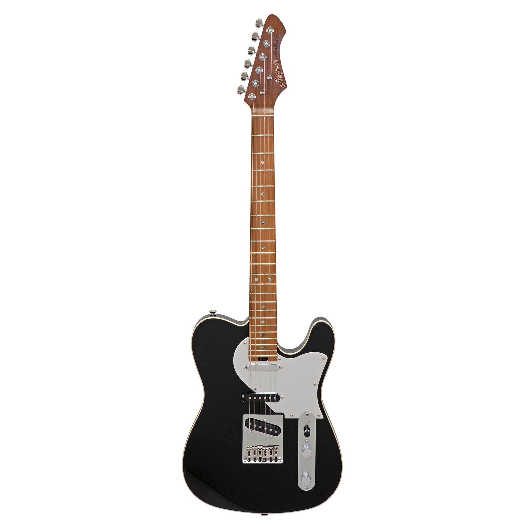 Aria 615-GTR BK Električna gitara