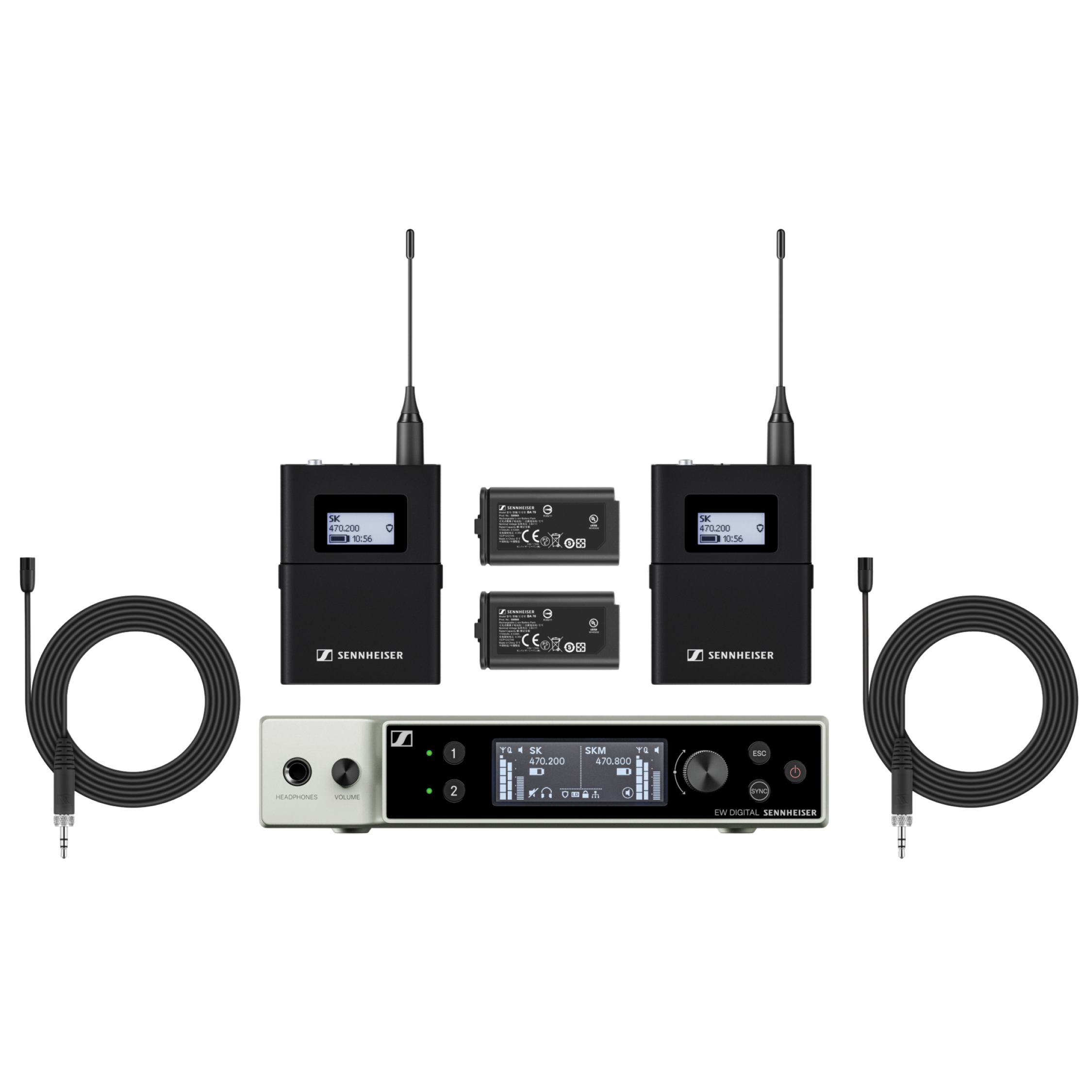 Sennheiser EW-DX MKE 2 Set (Q1-9) - Set