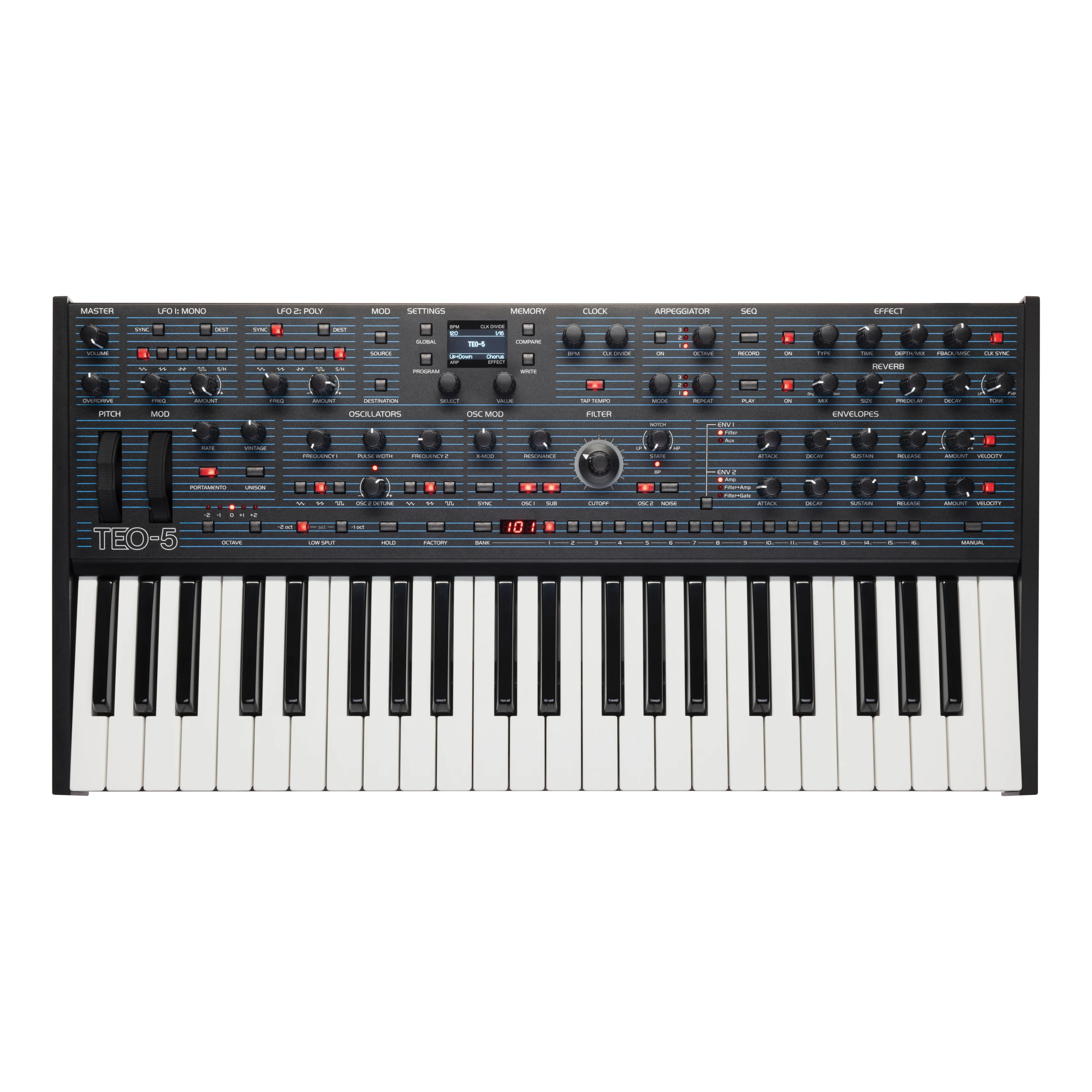 Oberheim TEO-5 analogni synth