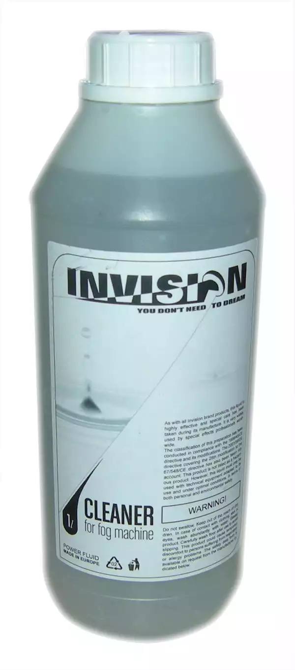 INVISION Cleaner fluid for fog machines