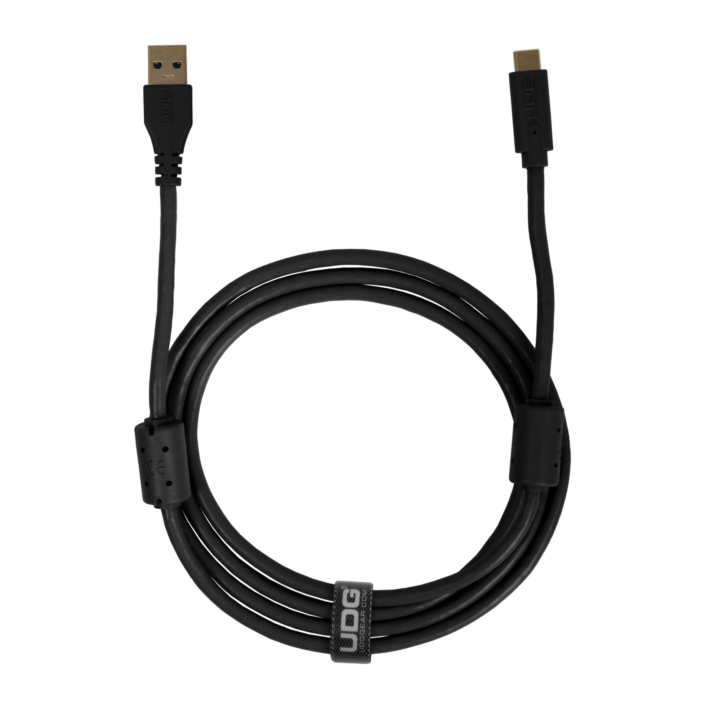 UDG USB 3.0 C-A Black straight 1.5m