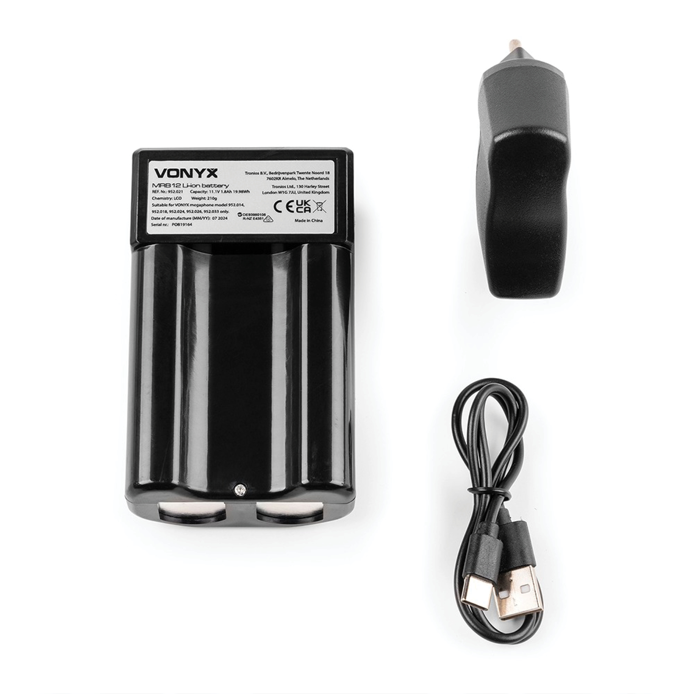 VONYX MRB12 Li-Ion Battery 12V