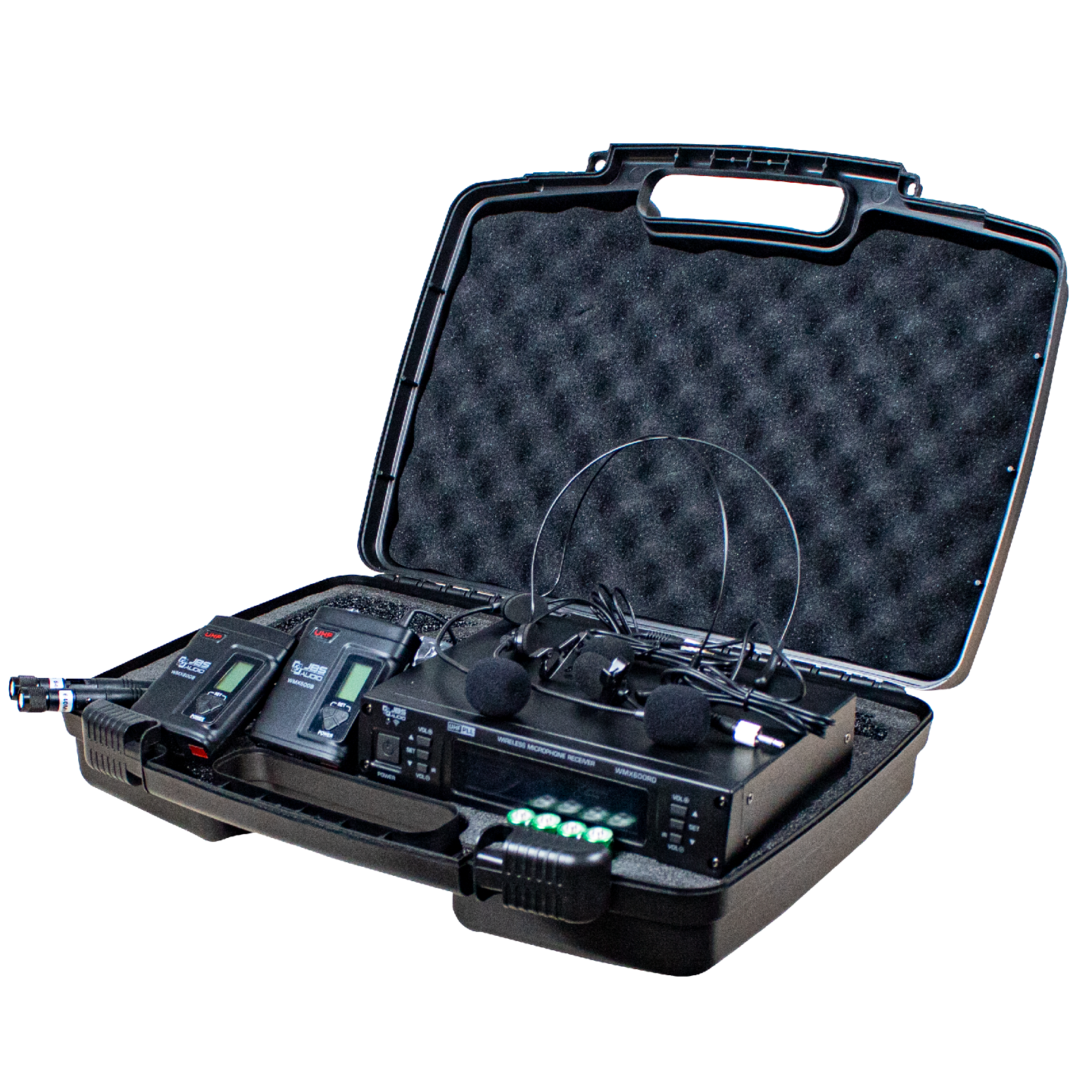 JBS AUDIO WMX-640 Twin lavalier + Twin pilot