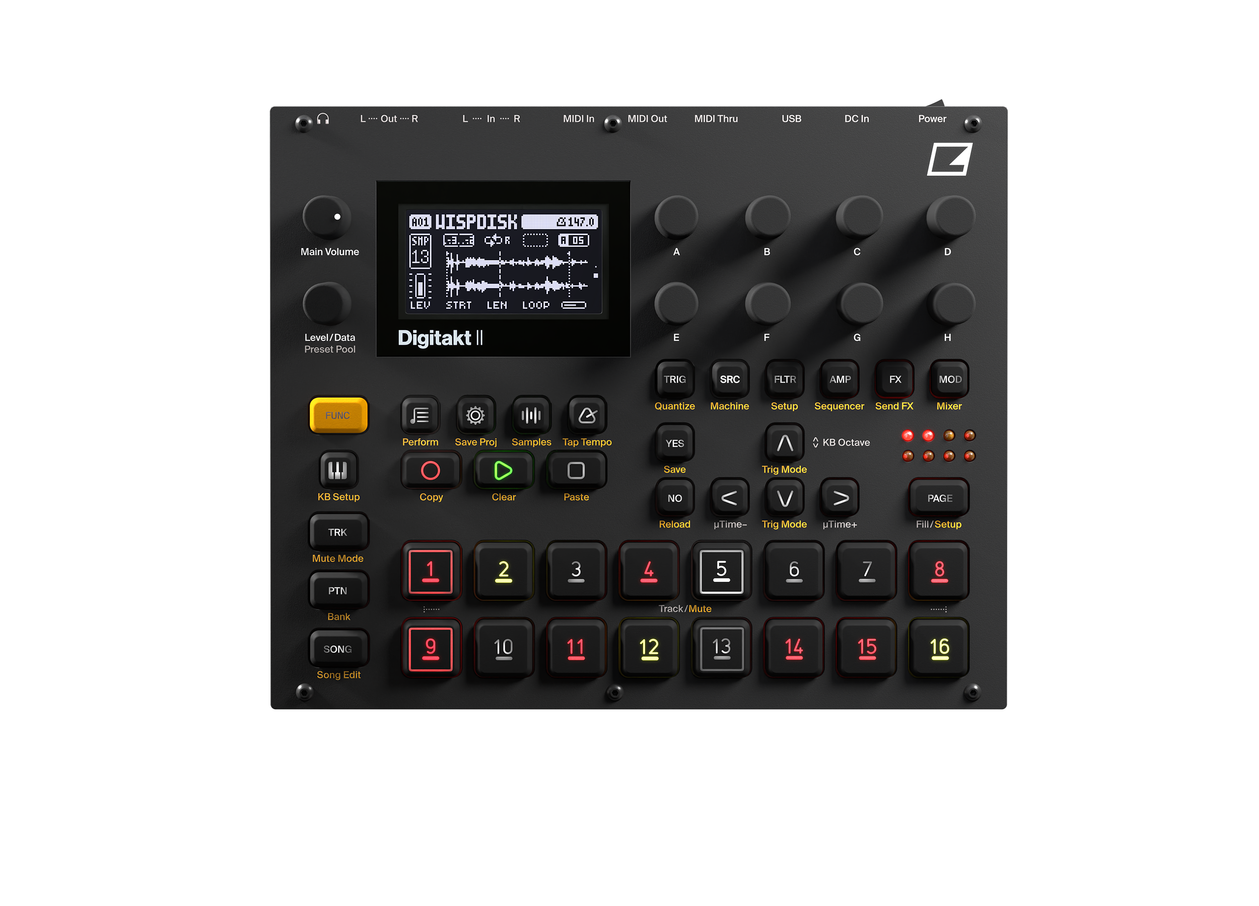 ELEKTRON Digitakt II - Ritam Mašina