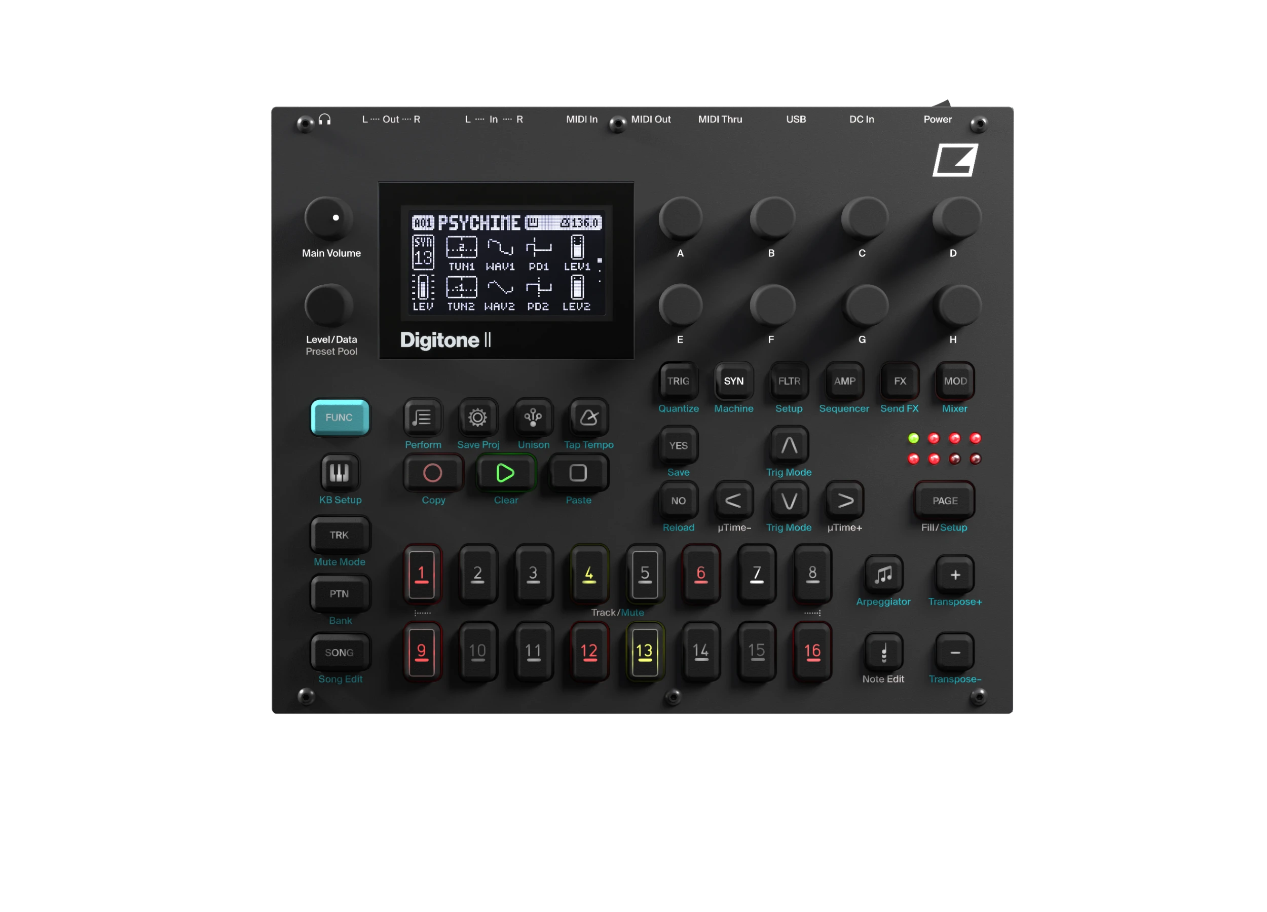 ELEKTRON Digitone II - Ritam Mašina