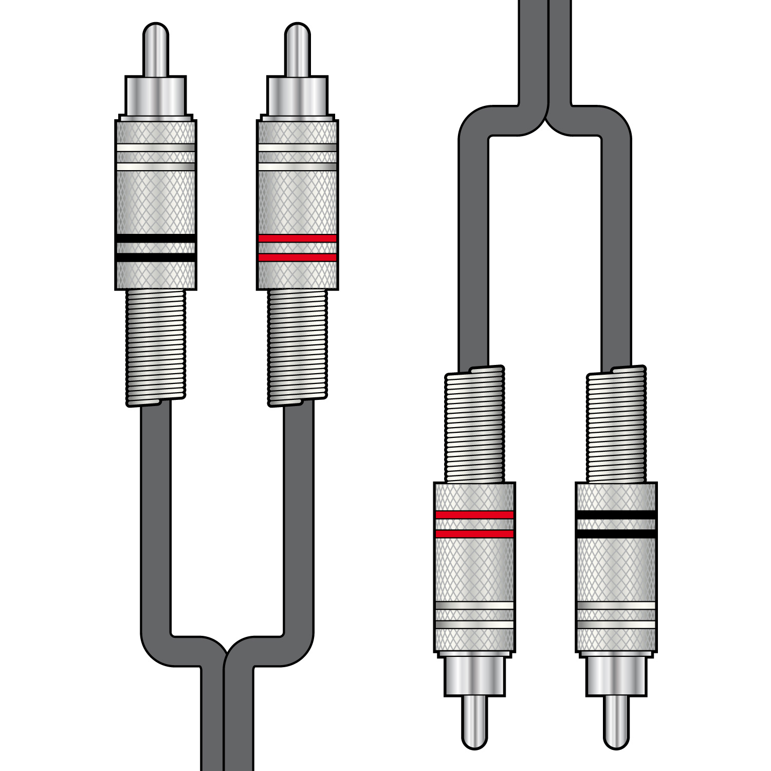 Citronic 2RCA-2RCA 3m