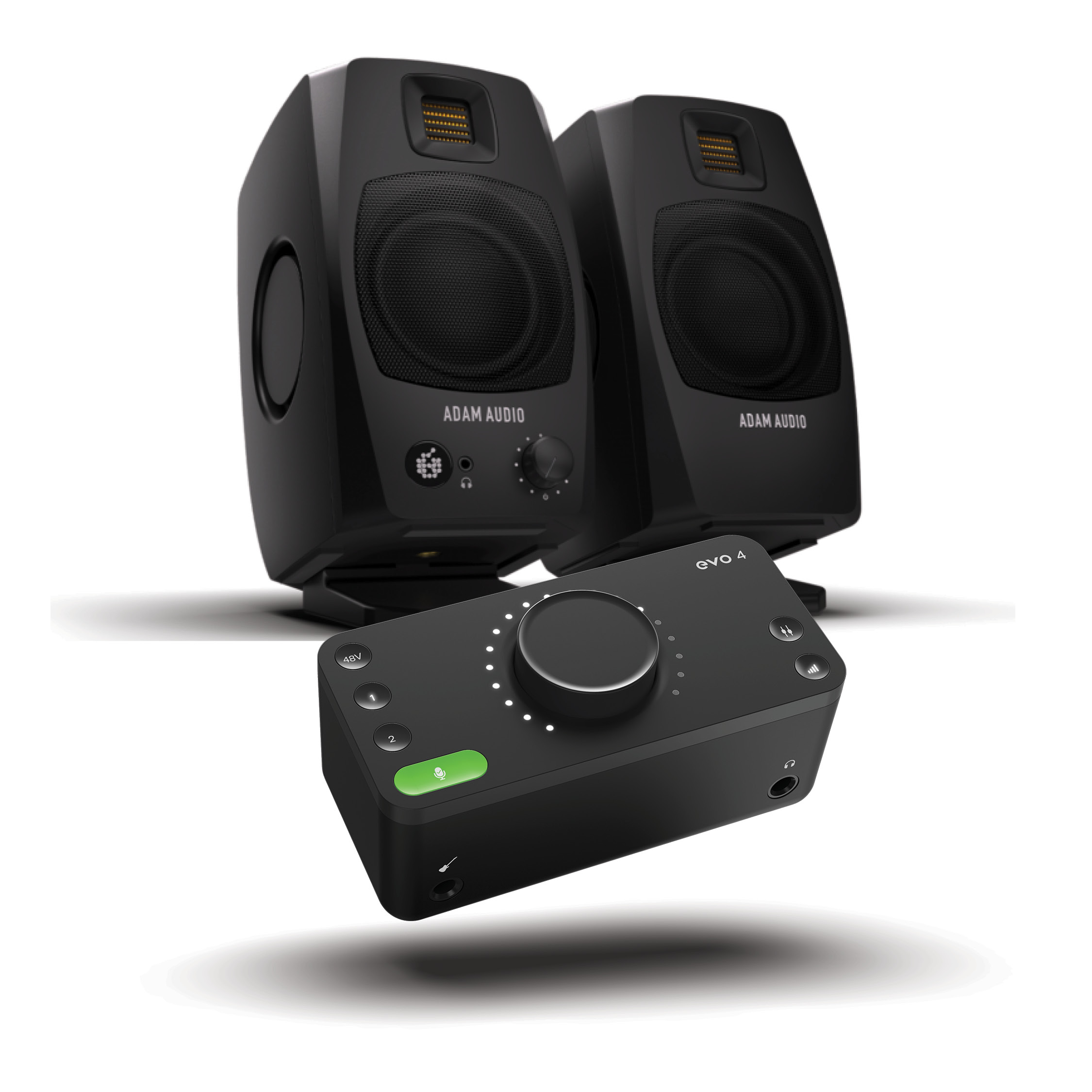 ADAM AUDIO D3V + AUDIENT EVO 4 PAKET!