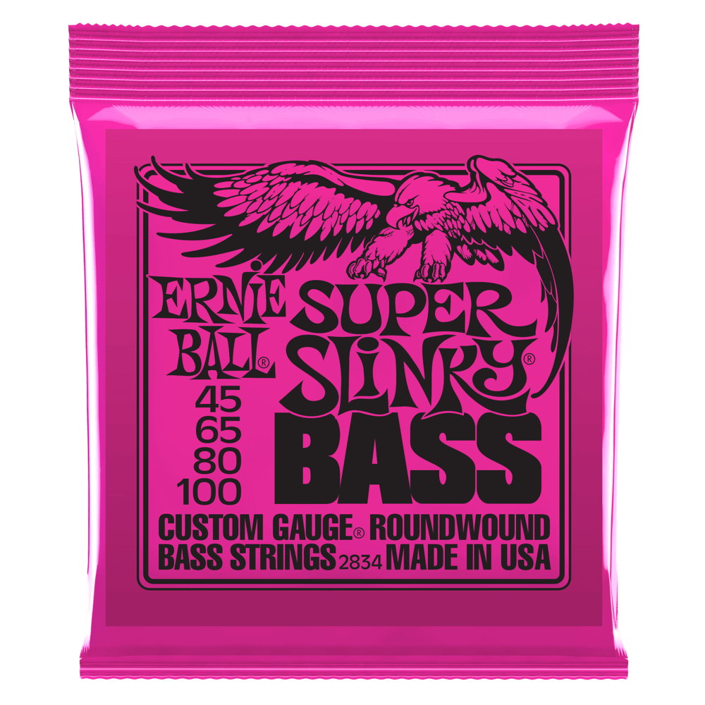 ERNIE BALL 2834 45-100 Super Slinky Bass - žice za bas gitaru