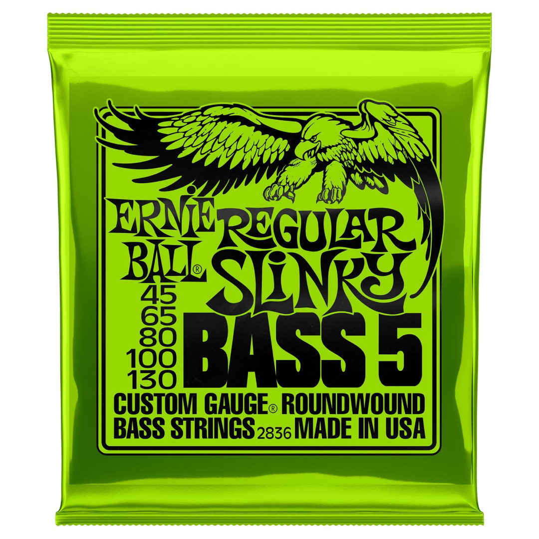 ERNIE BALL 2836 45-130 Regular Slinky Bass - žice za bas gitaru
