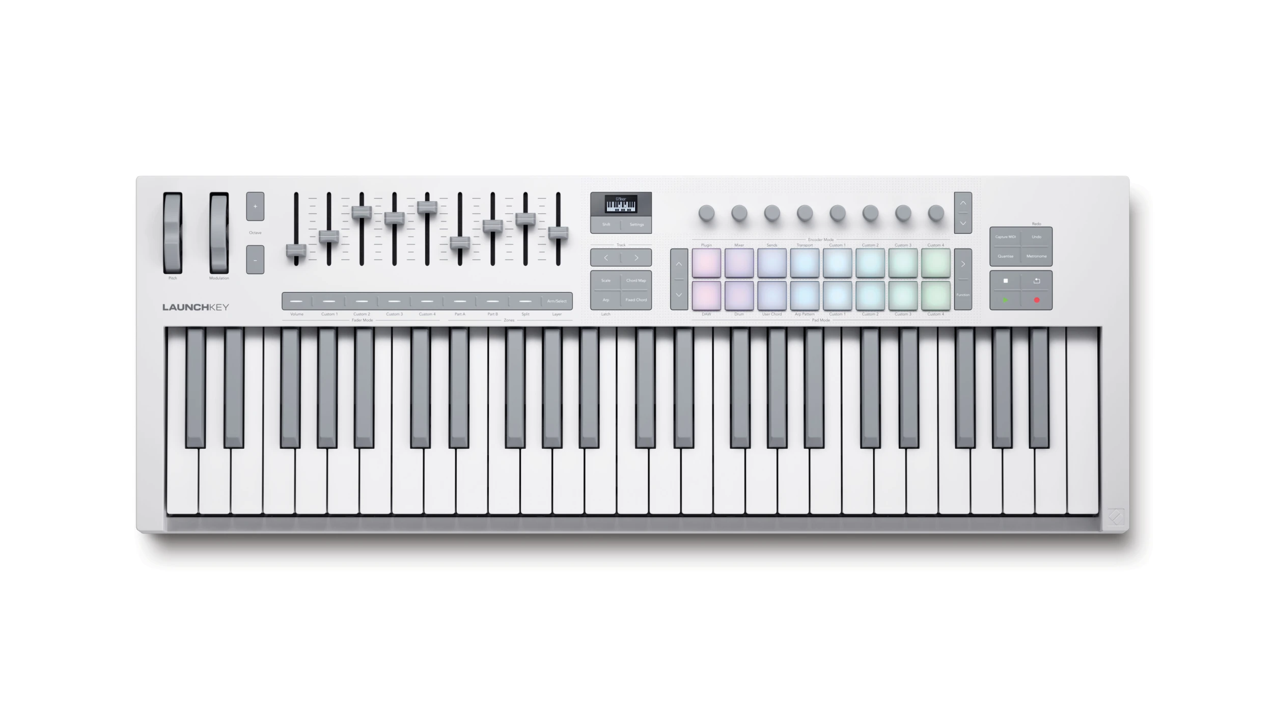 NOVATION Launchkey 49 MK4 White - MIDI klavijatura