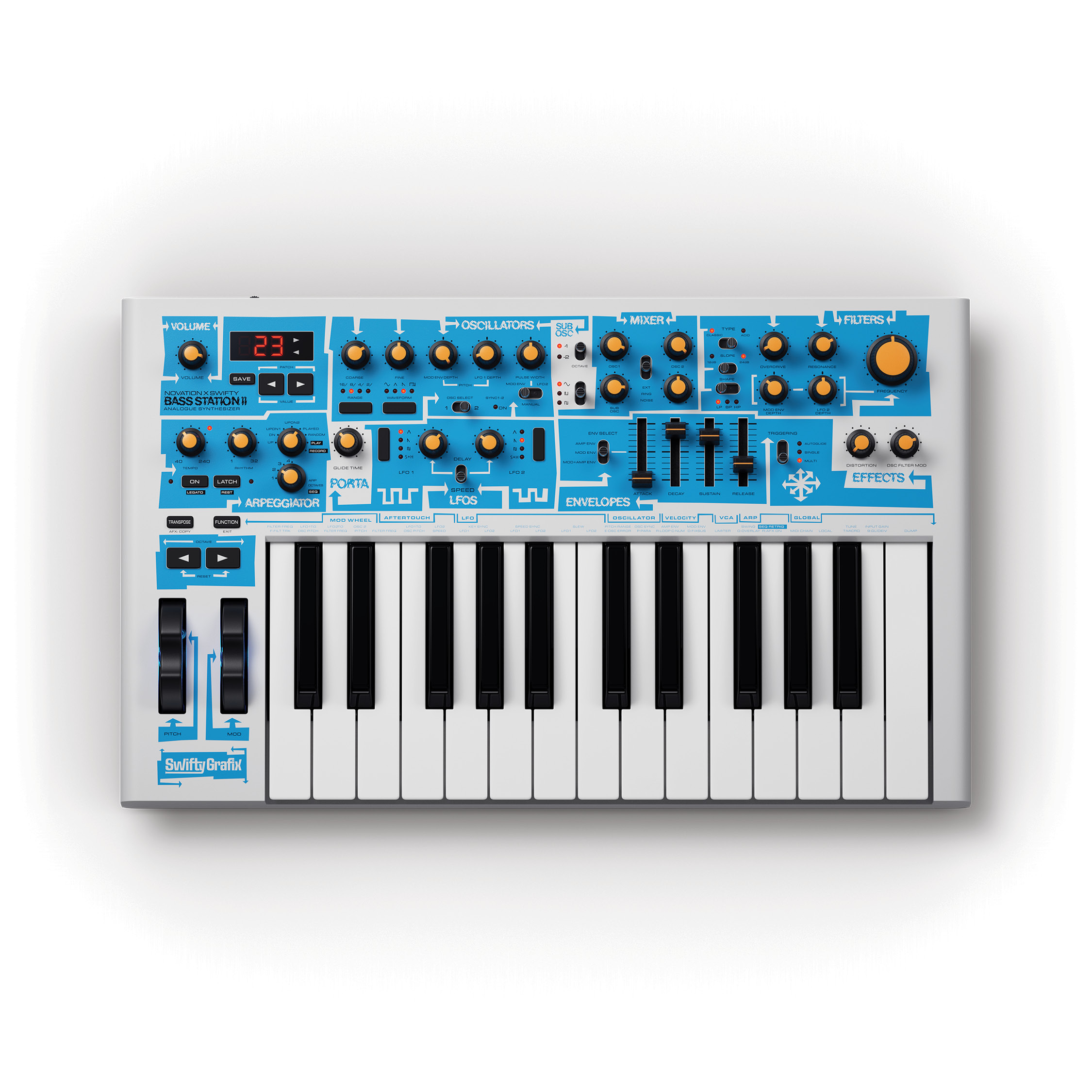 NOVATION Bass Station 2 Swifty - Sintisajzer