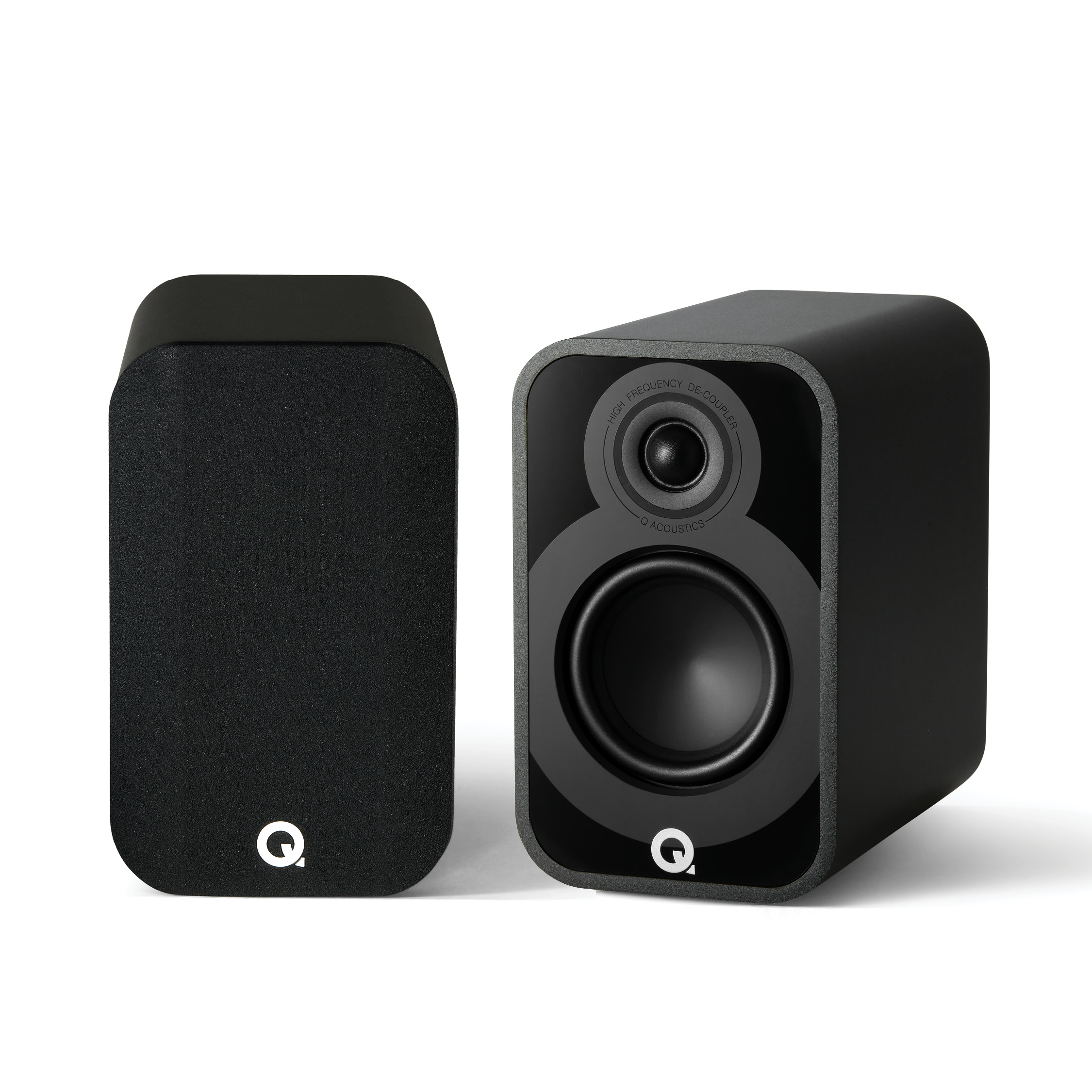Q Acoustics Q5010 Satin Black - Zvučnik za stalak/policu
