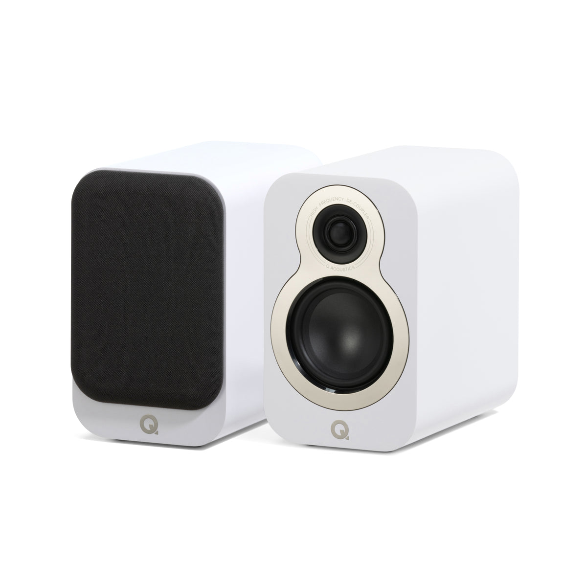 Q Acoustics 3010c Satin White - Zvučnik za stalak/policu