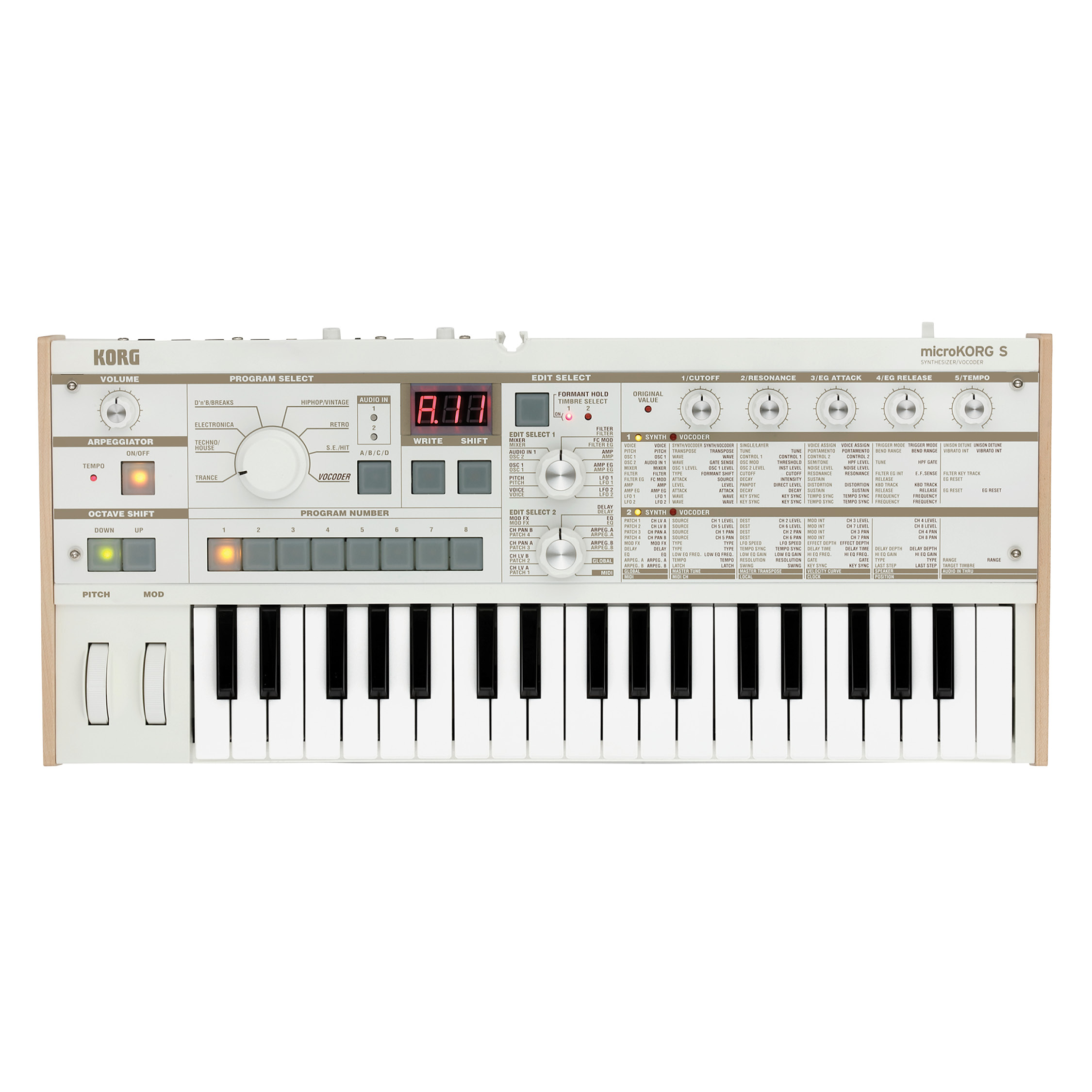 Korg MICROKORG S MK-1 - Sintisajzer