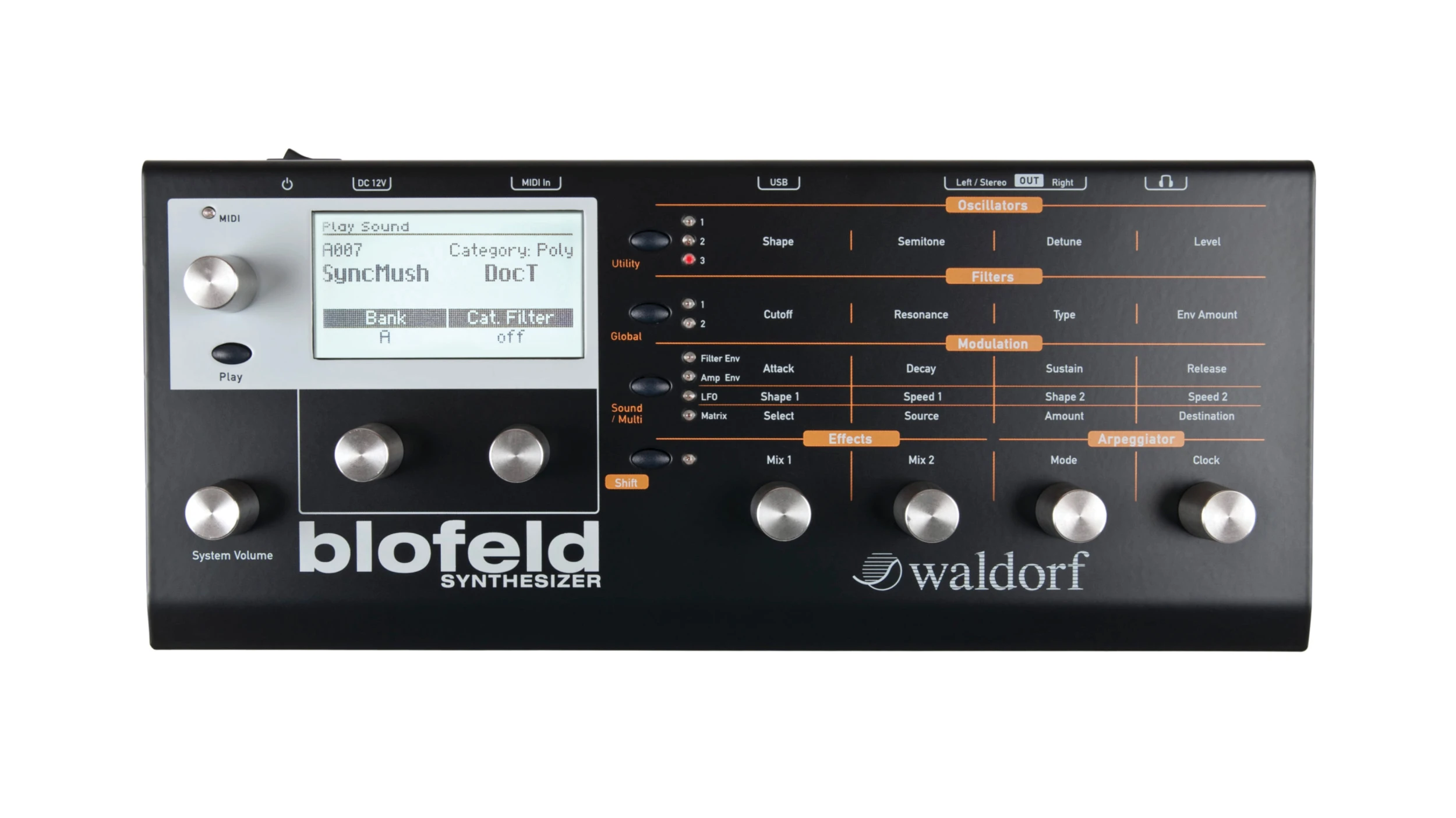 Waldorf Blofeld Desktop Shadow Edition -  Zvučni modul