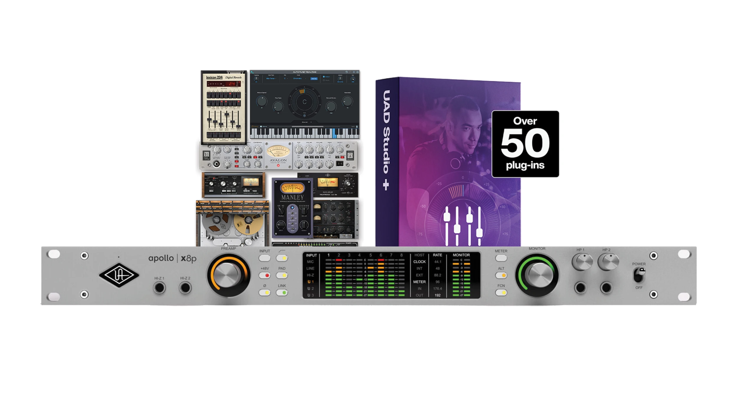 Universal Audio Apollo x8p Gen2 Studio+