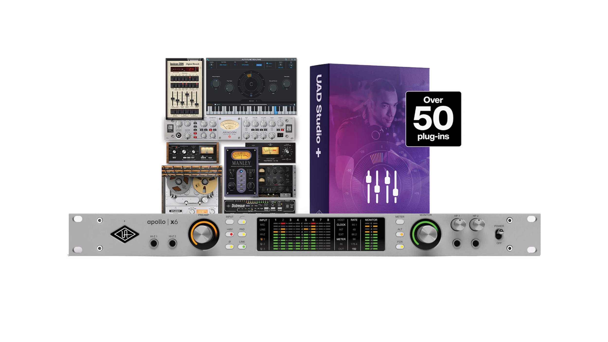 Universal Audio Apollo x6 Gen2 Studio+