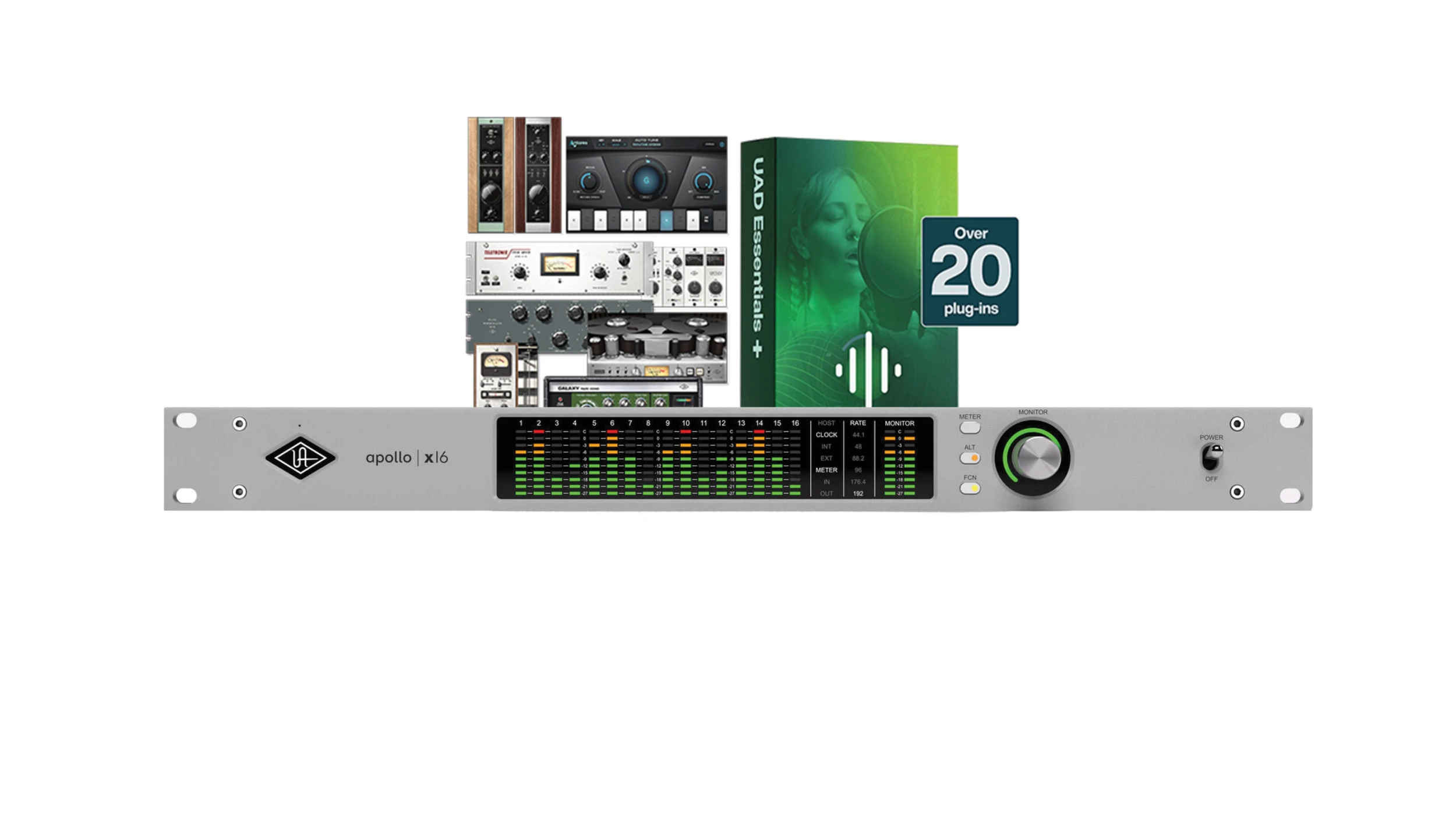 Universal Audio Apollo x16 Gen2 Essentials+