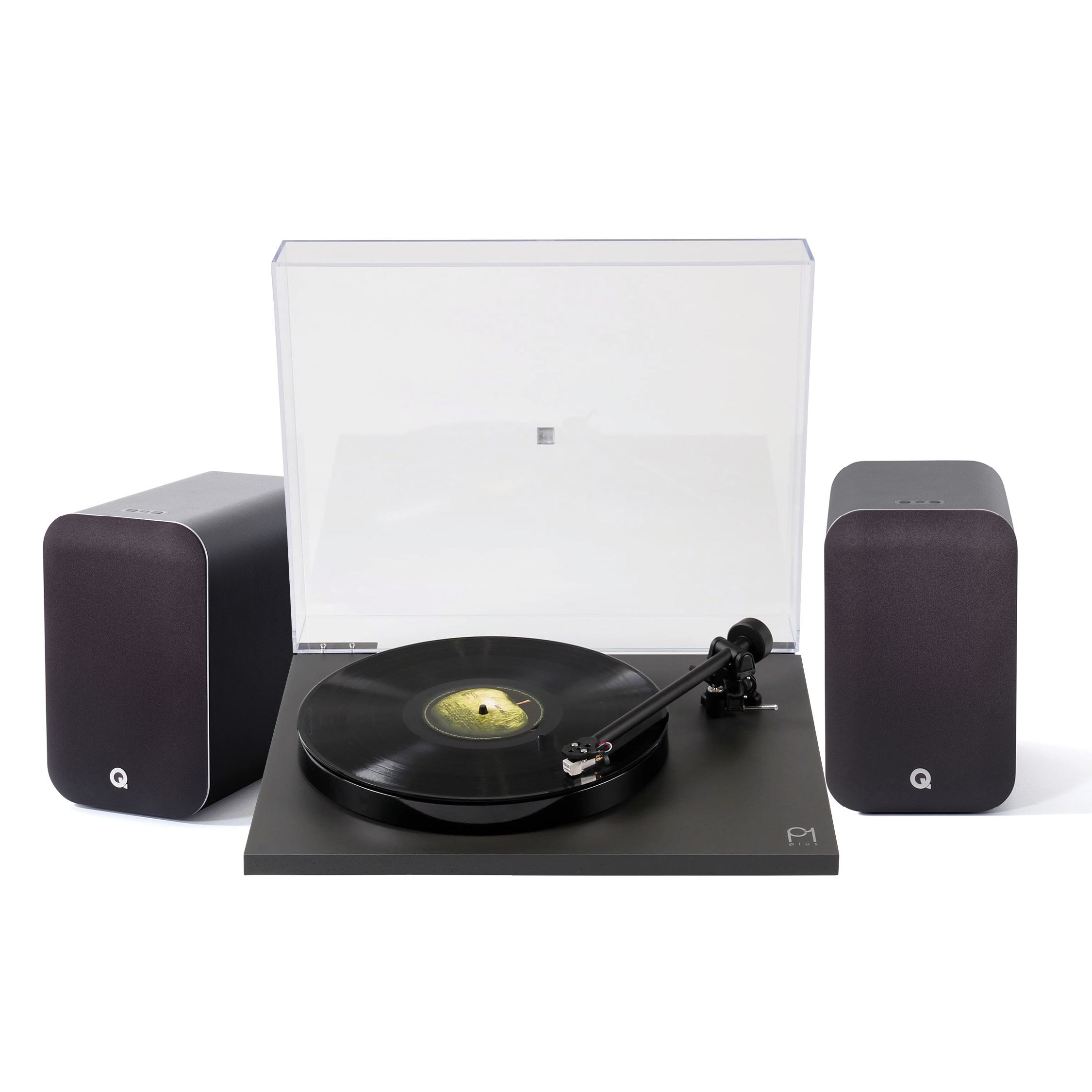 Rega Planar 1 Plus Black Gramofon + Q Acoustics M20 HD Wireless Black Bežični zvučnici