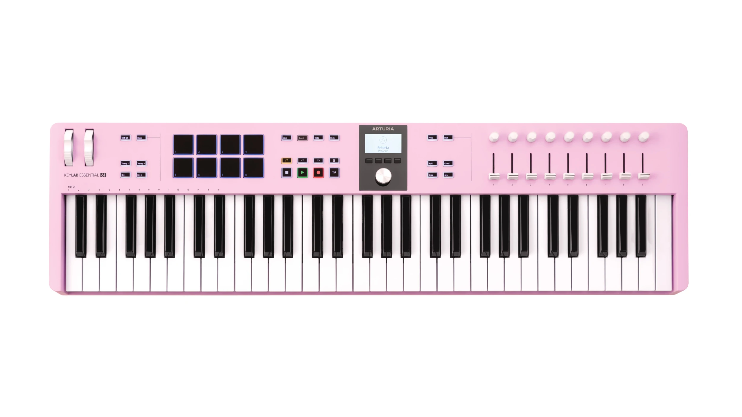 ARTURIA KeyLab Essential mk3 61 Rose Quartz - MIDI klavijatura