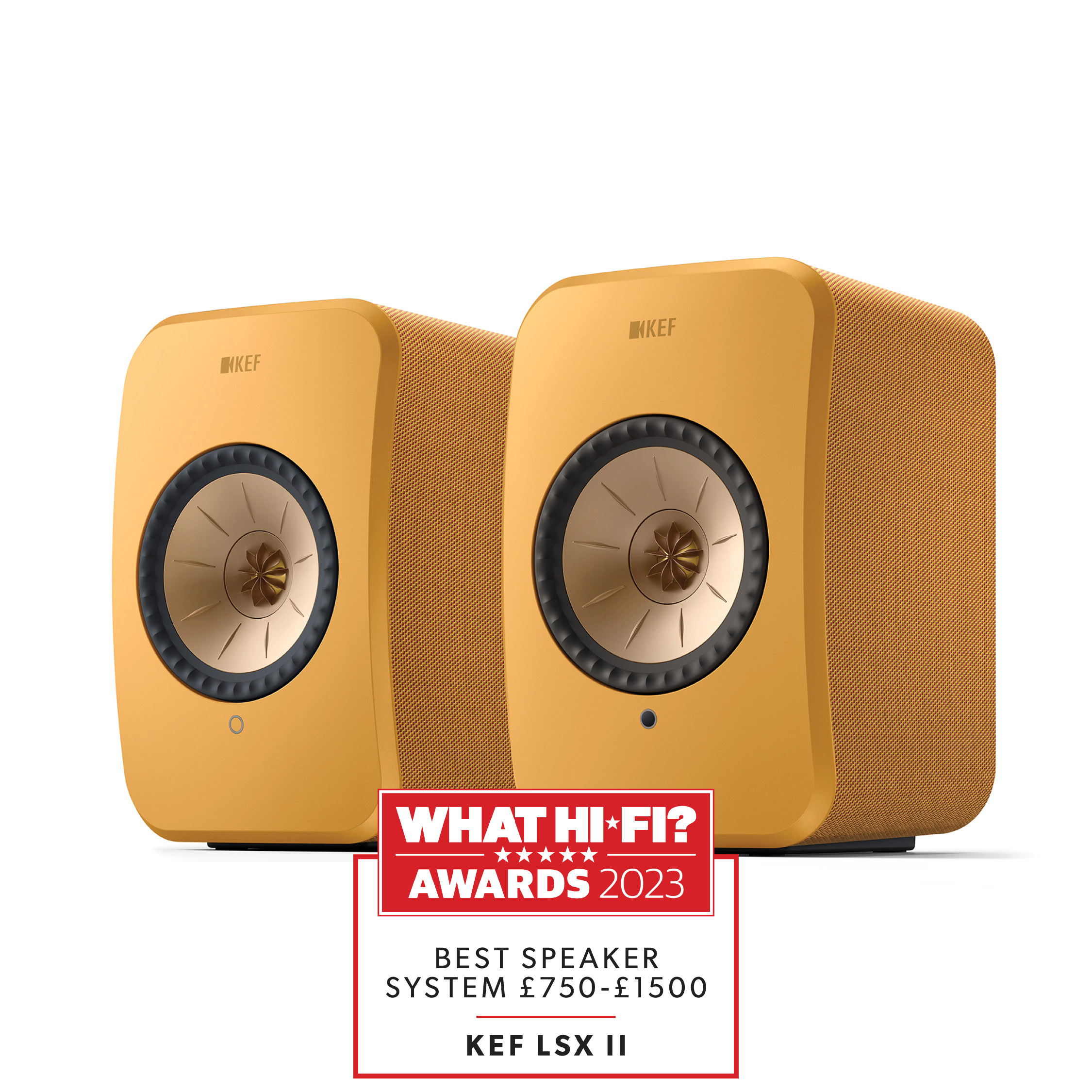 KEF LSX II AMBER HAZE