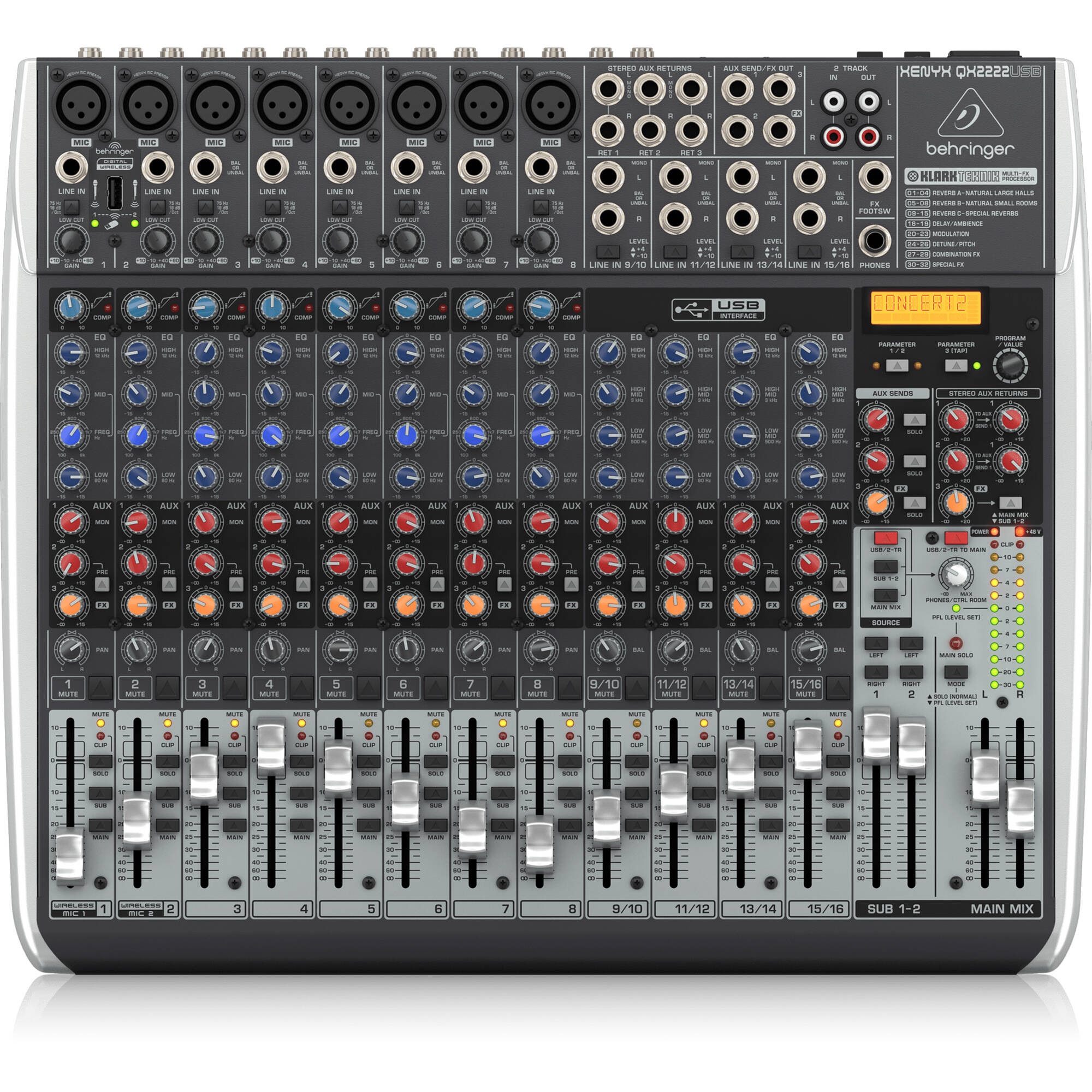 Behringer Xenyx QX2222USB