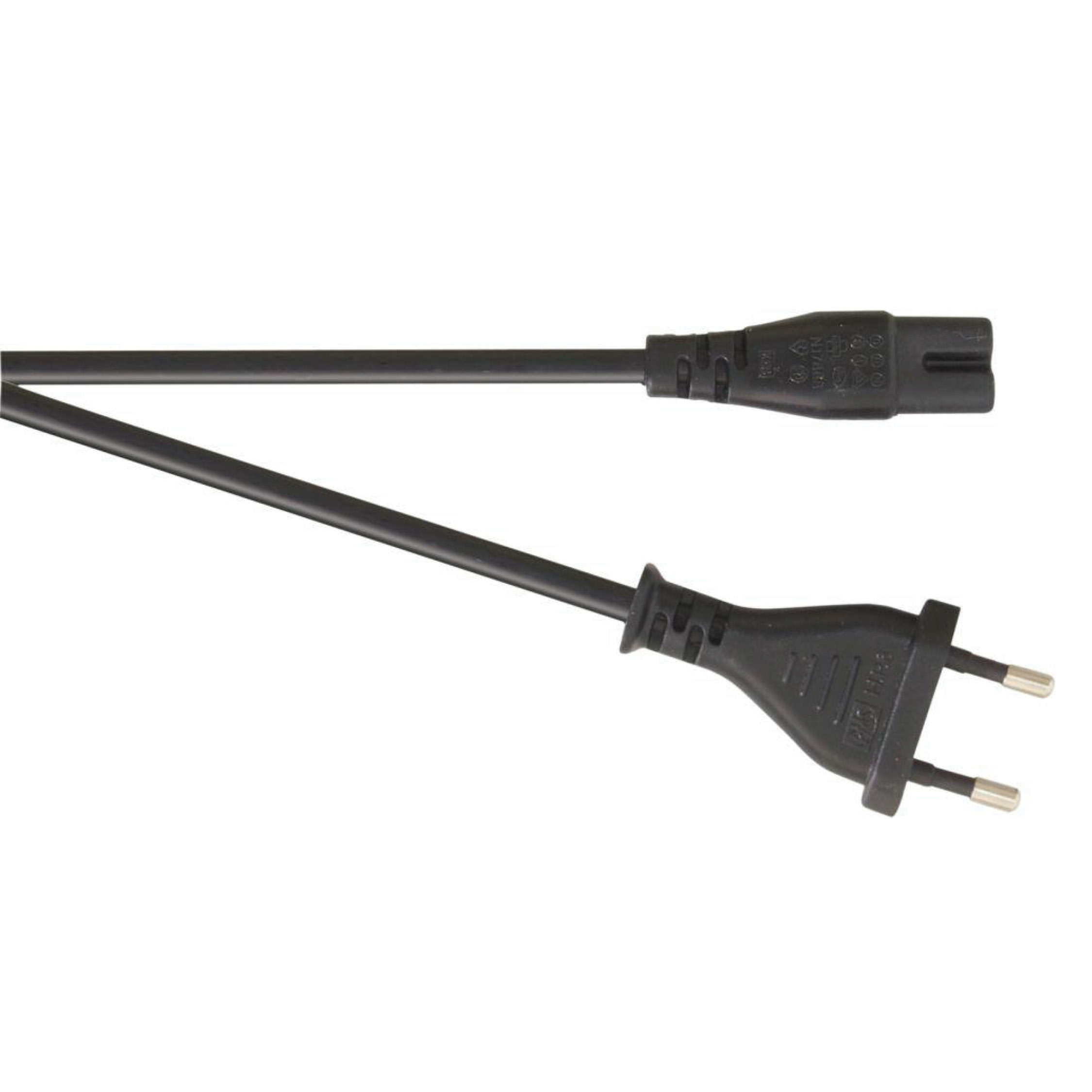 Mercury EURO Fig-8 Lead 1.5m Black