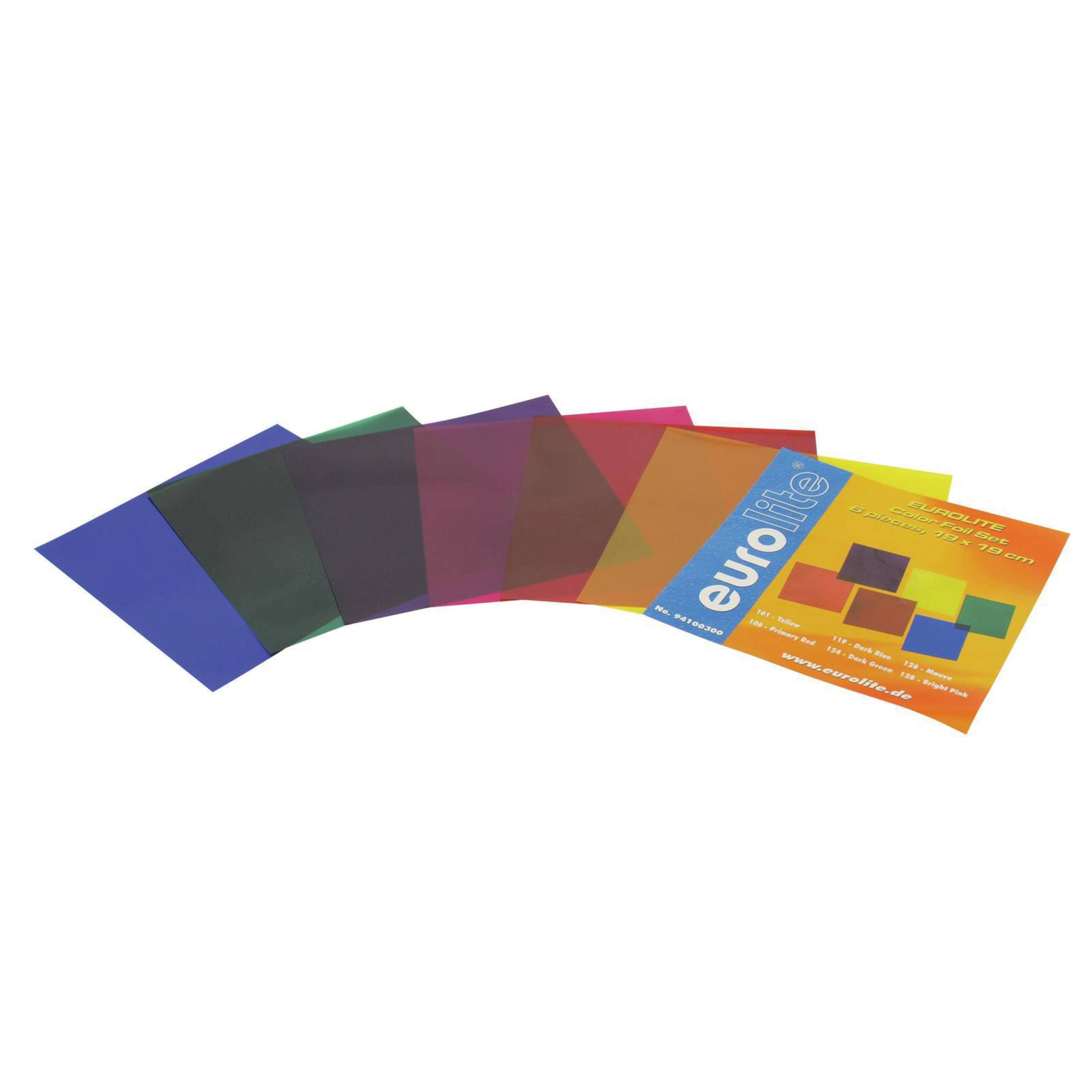 EUROLITE Color-Foil Set 19x19