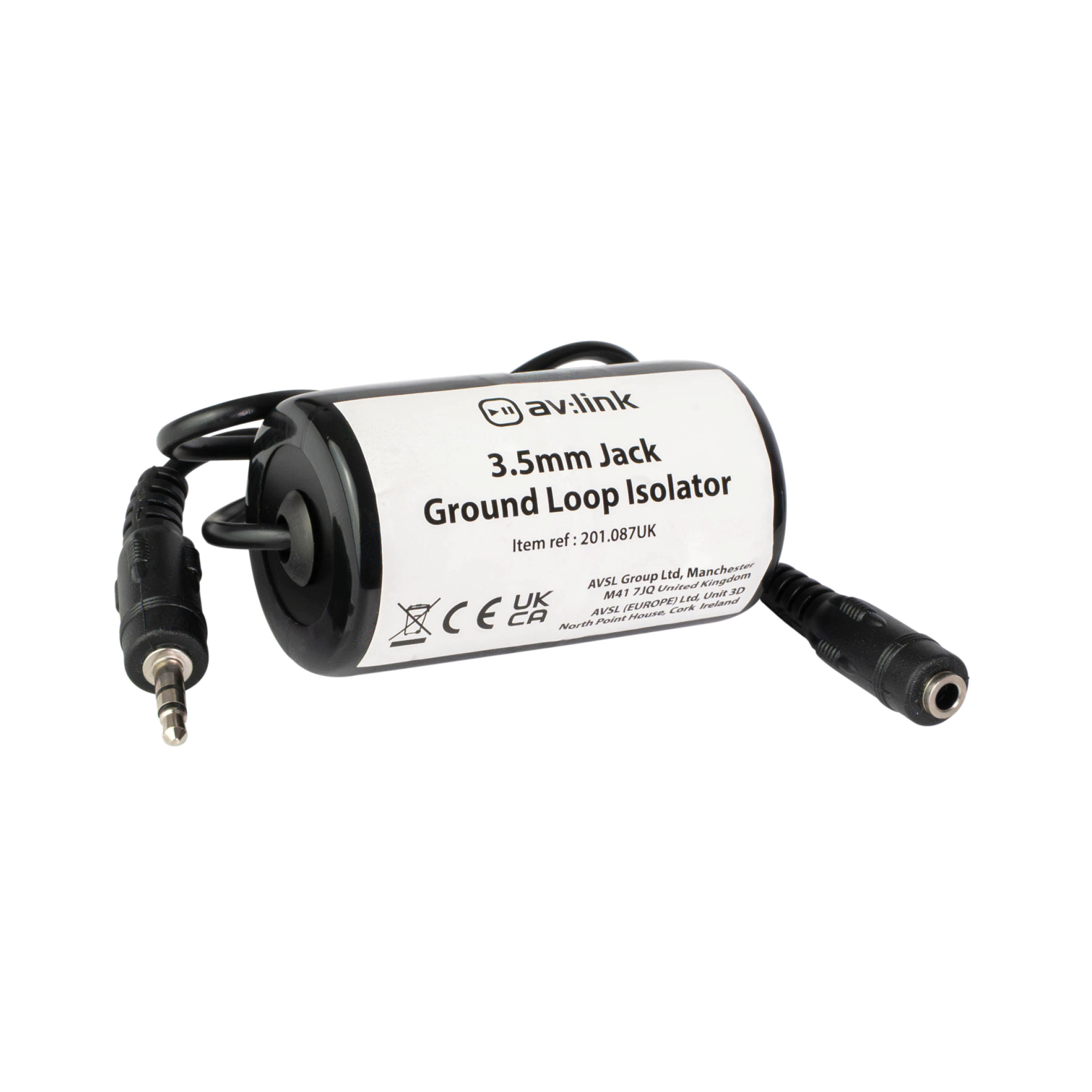av:link Ground Loop Isolator 3.5mm
