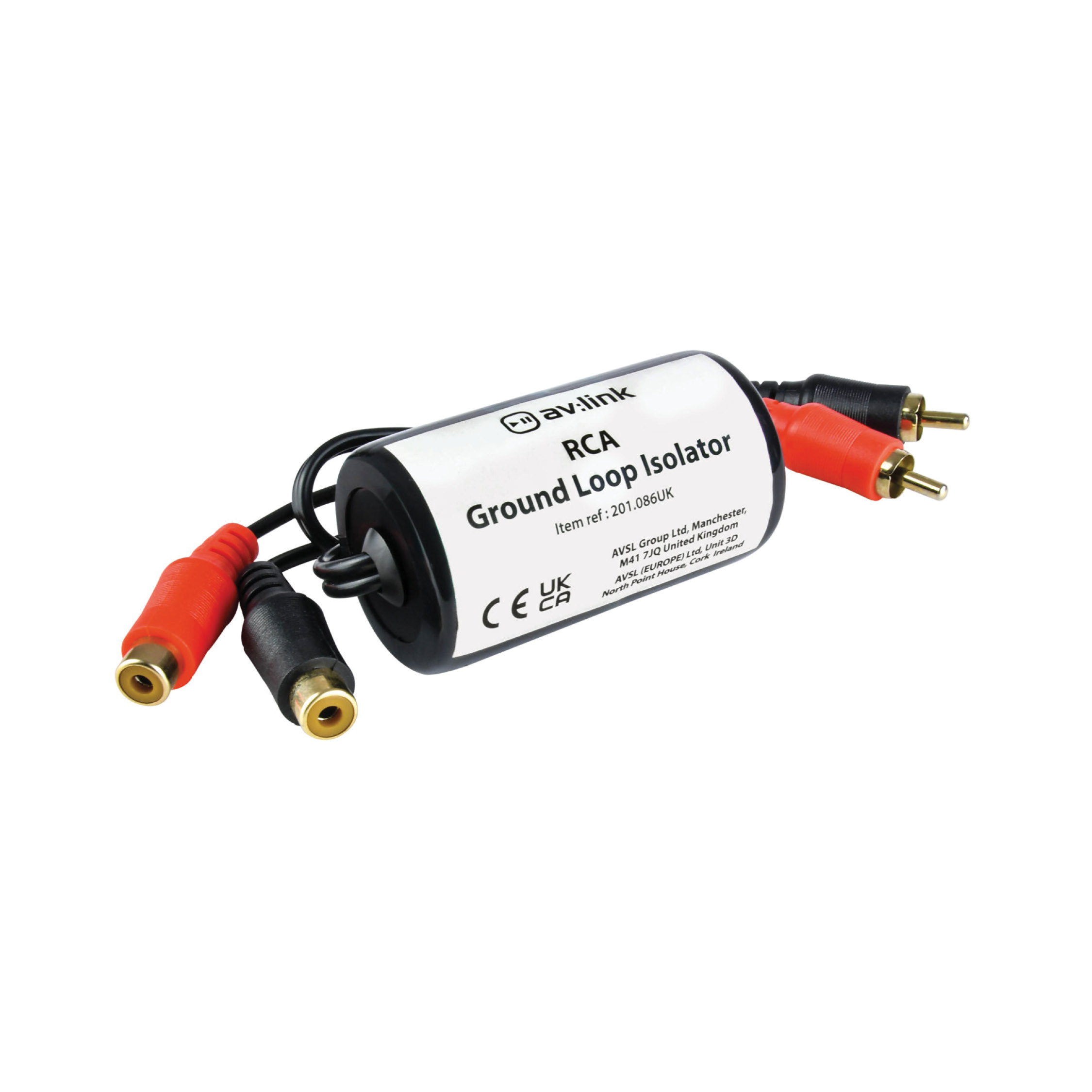 av:link Ground Loop Isolator RCA