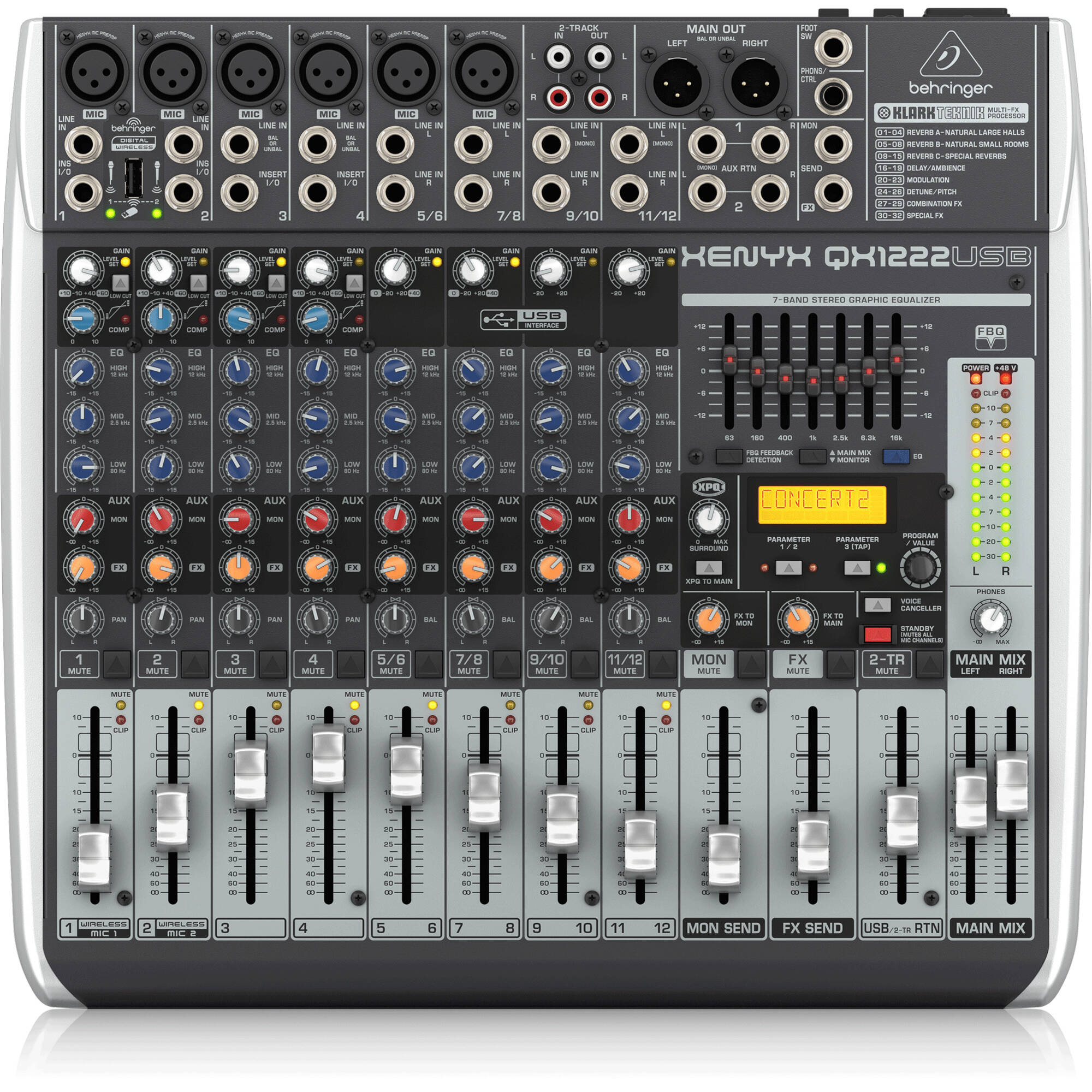 Behringer Xenyx QX1222USB