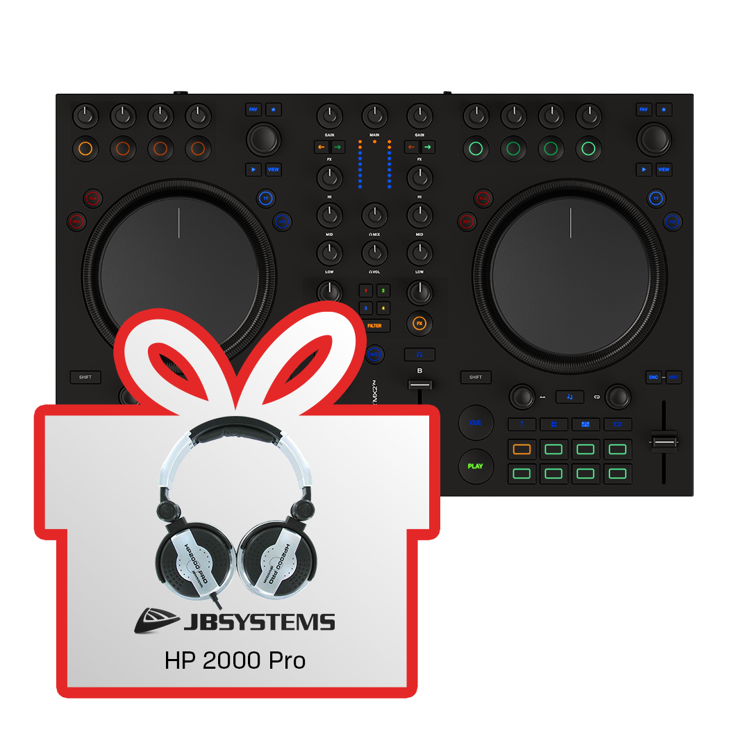 Native Instruments Traktor MX2 - Kontroler + POKLON HP2000 Slušalice