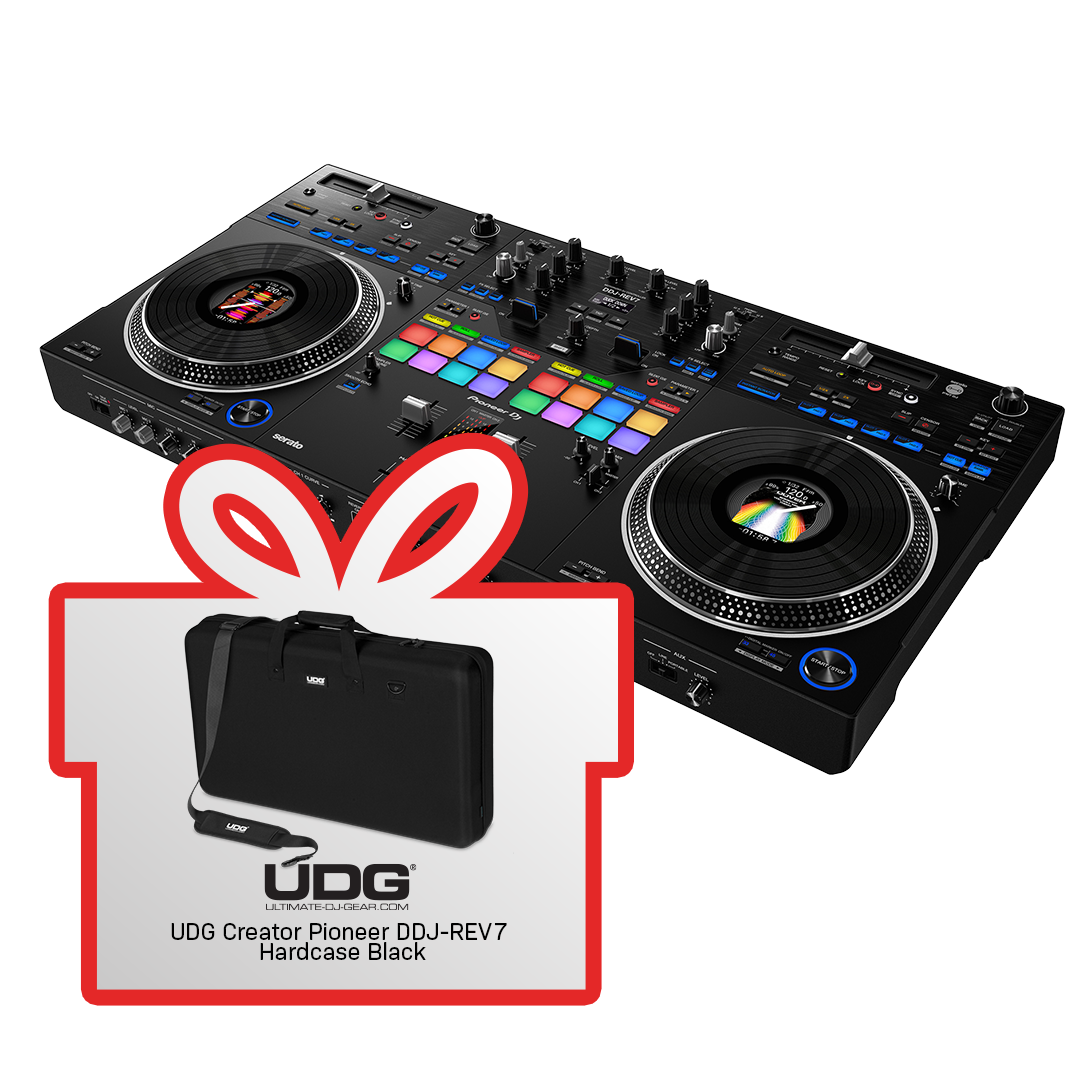 Pioneer DDJ-REV7 - DJ kontroler + POKLON UDG Creator Pioneer DDJ-REV7 Hardcase Black