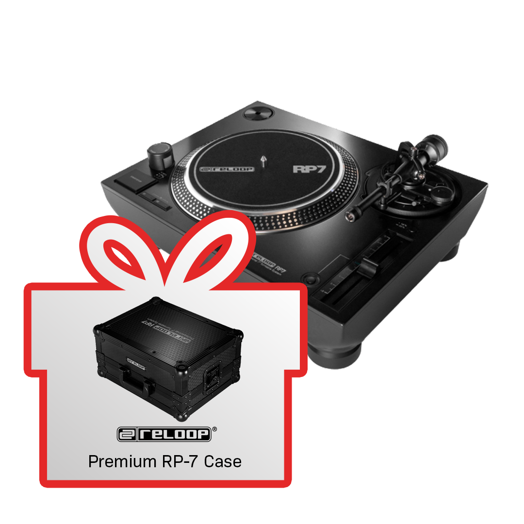 Reloop RP-7 + POKLON Reloop Premium RP-7 Case