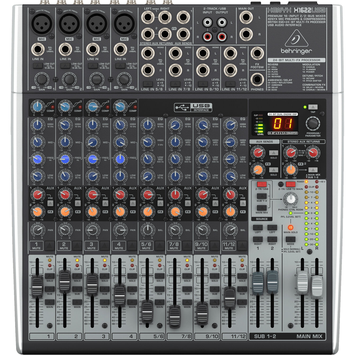 Behringer Xenyx X1622USB