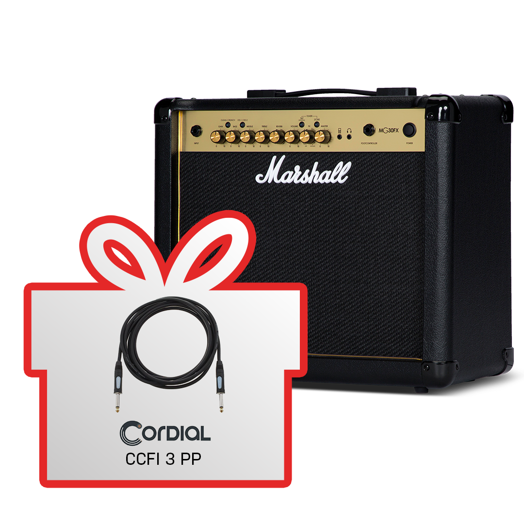 Marshall MG30GFX - Combo gitarsko pojačalo + poklon Cordial CCFI 3 PP Kabl