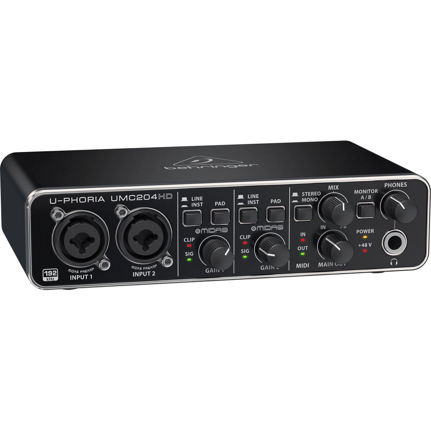 Behringer UMC204HD U-Phoria