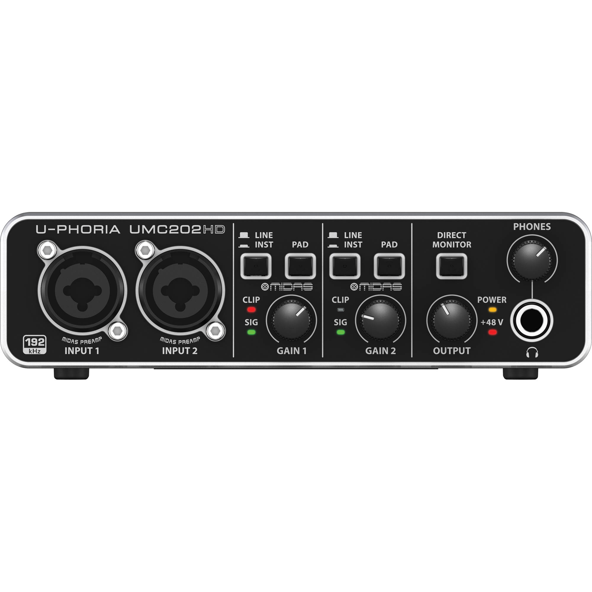 Behringer UMC202HD U-Phoria