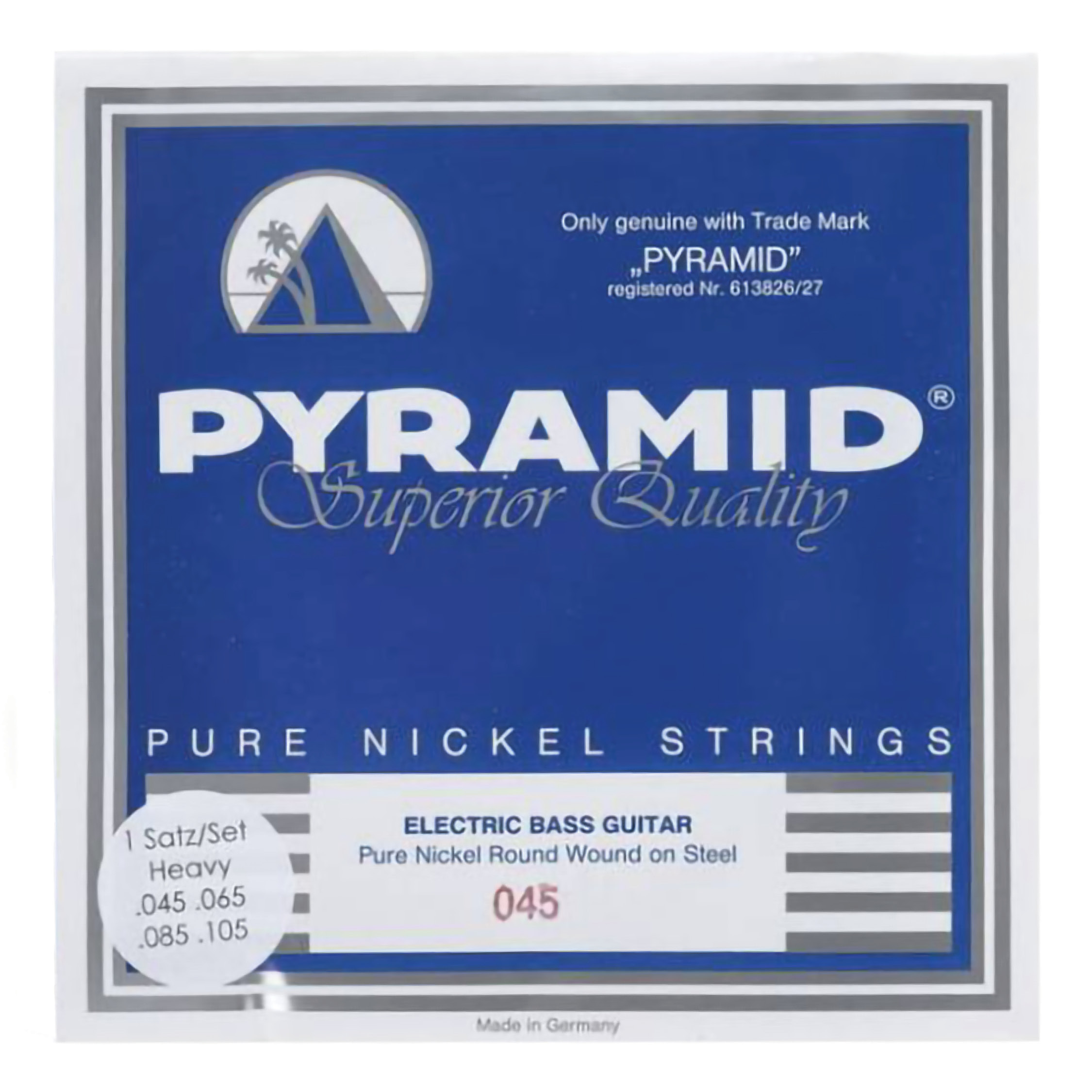 Pyramid Electric Bass Pure Nickel Heavy 045-105