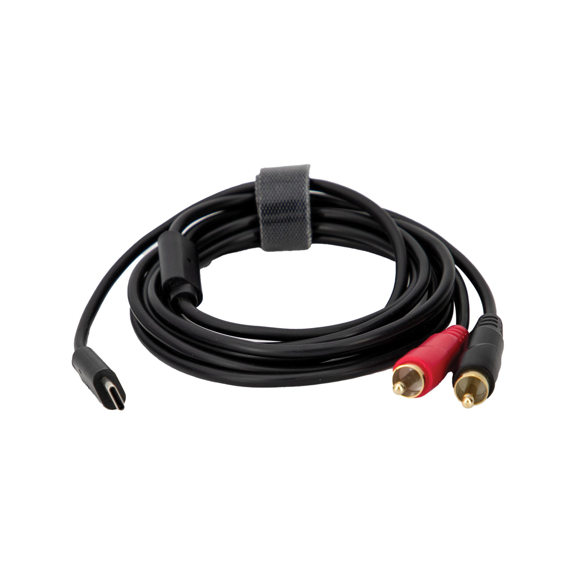 HILEC DAC USB-C to 2x RCAM 2m