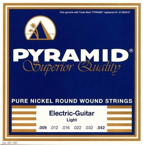 Pyramid 401 100 Pure Nickel 009-042 - Žice za električnu gitaru