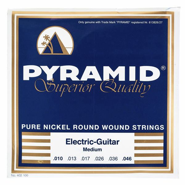 Pyramid 402 100 Pure Nickel 010-046 - Žice za električnu gitaru