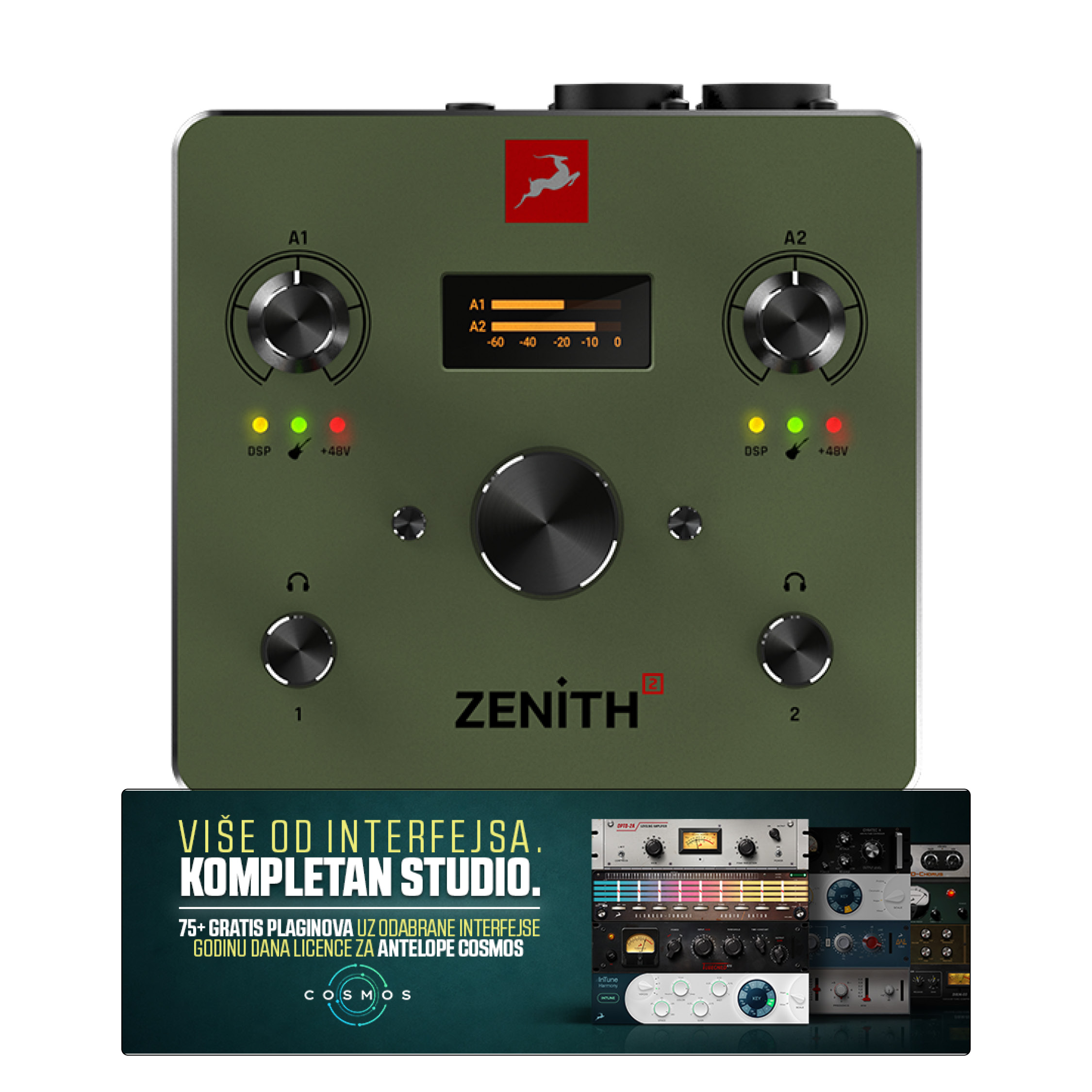 ANTELOPE AUDIO Zenith 2 - USB-C - USB zvučna kartica