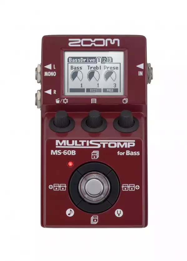ZOOM MS 60B - Multistomp pedala za bas gitaru