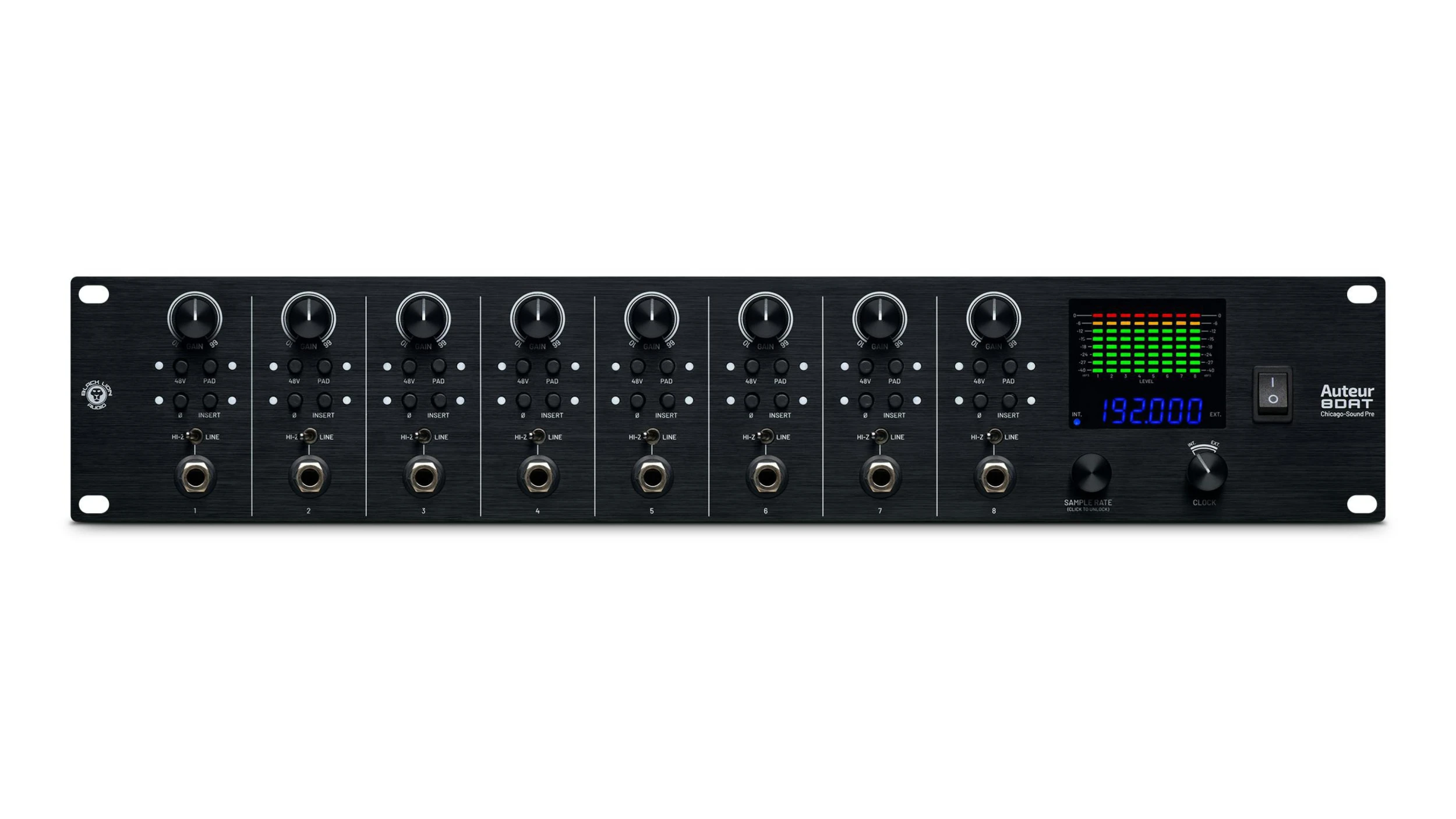 Black Lion Audio Auteur 8DAT Mikrofonsko Pretpojacalo